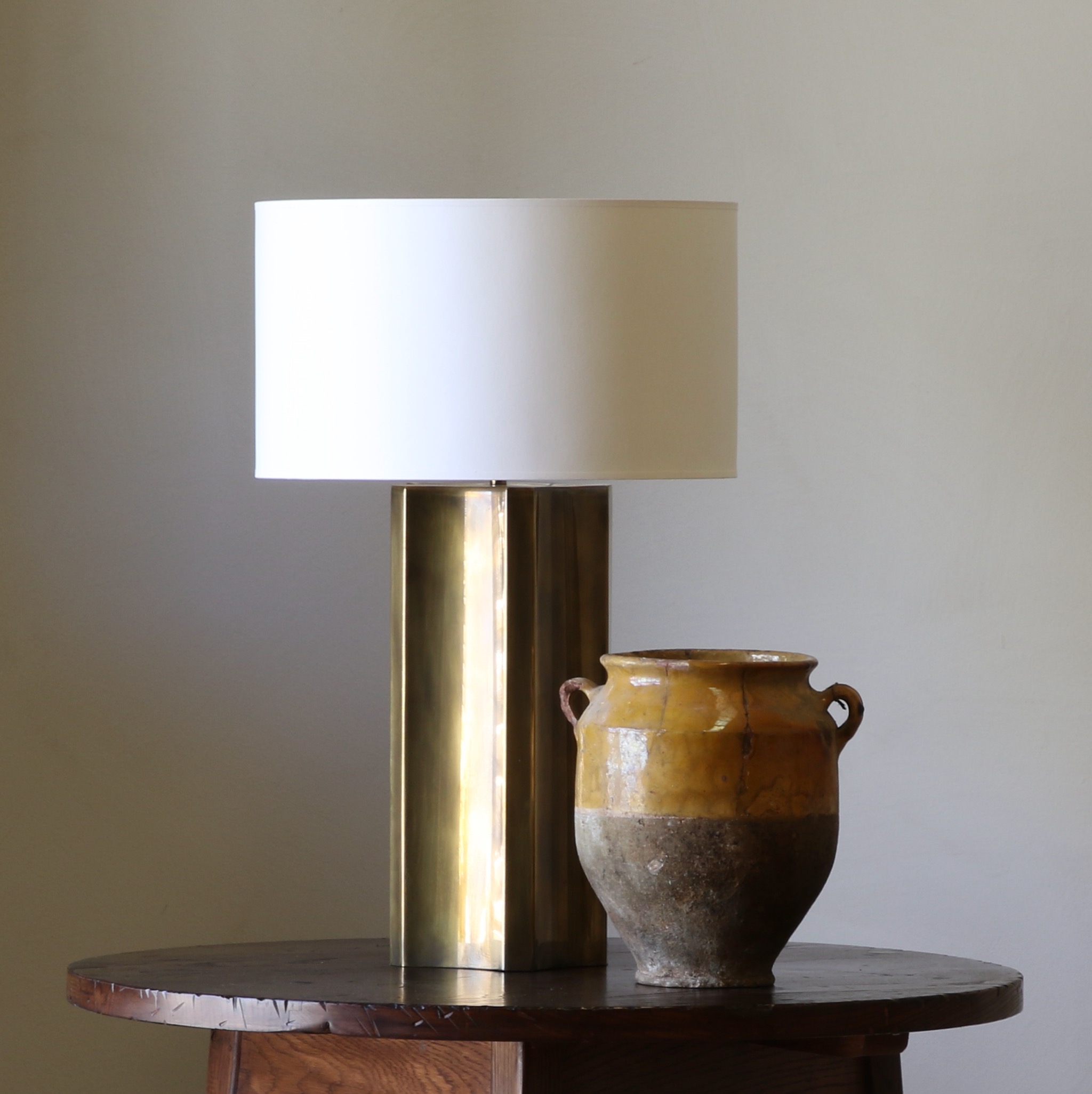 Baratta Lamp in Antique Brass / Collier Webb