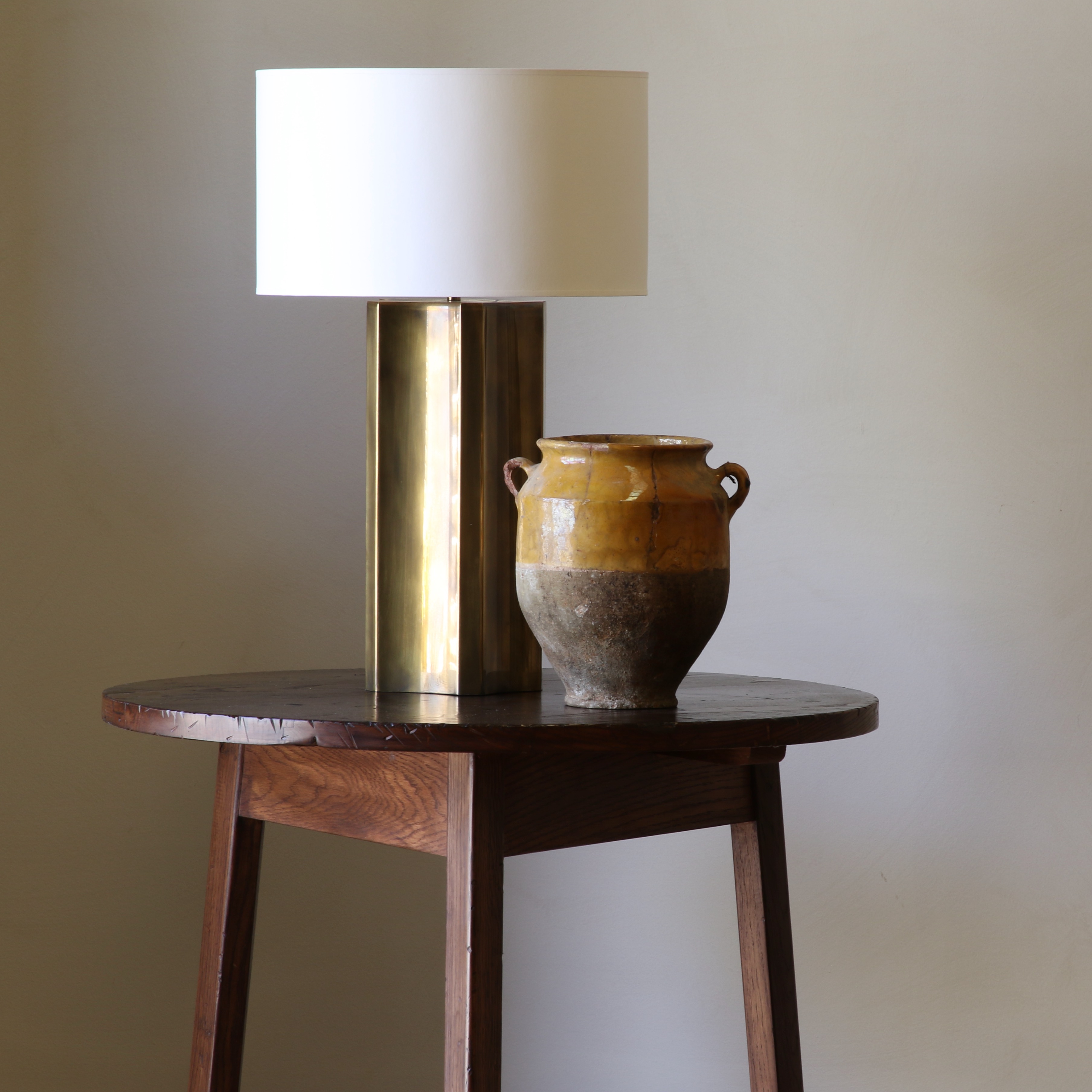 Baratta Lamp in Antique Brass / Collier Webb