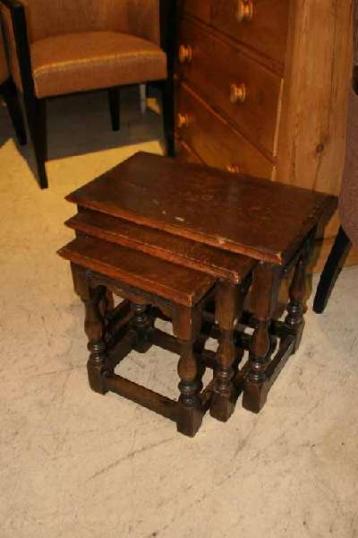 A set of English Jointed Stools