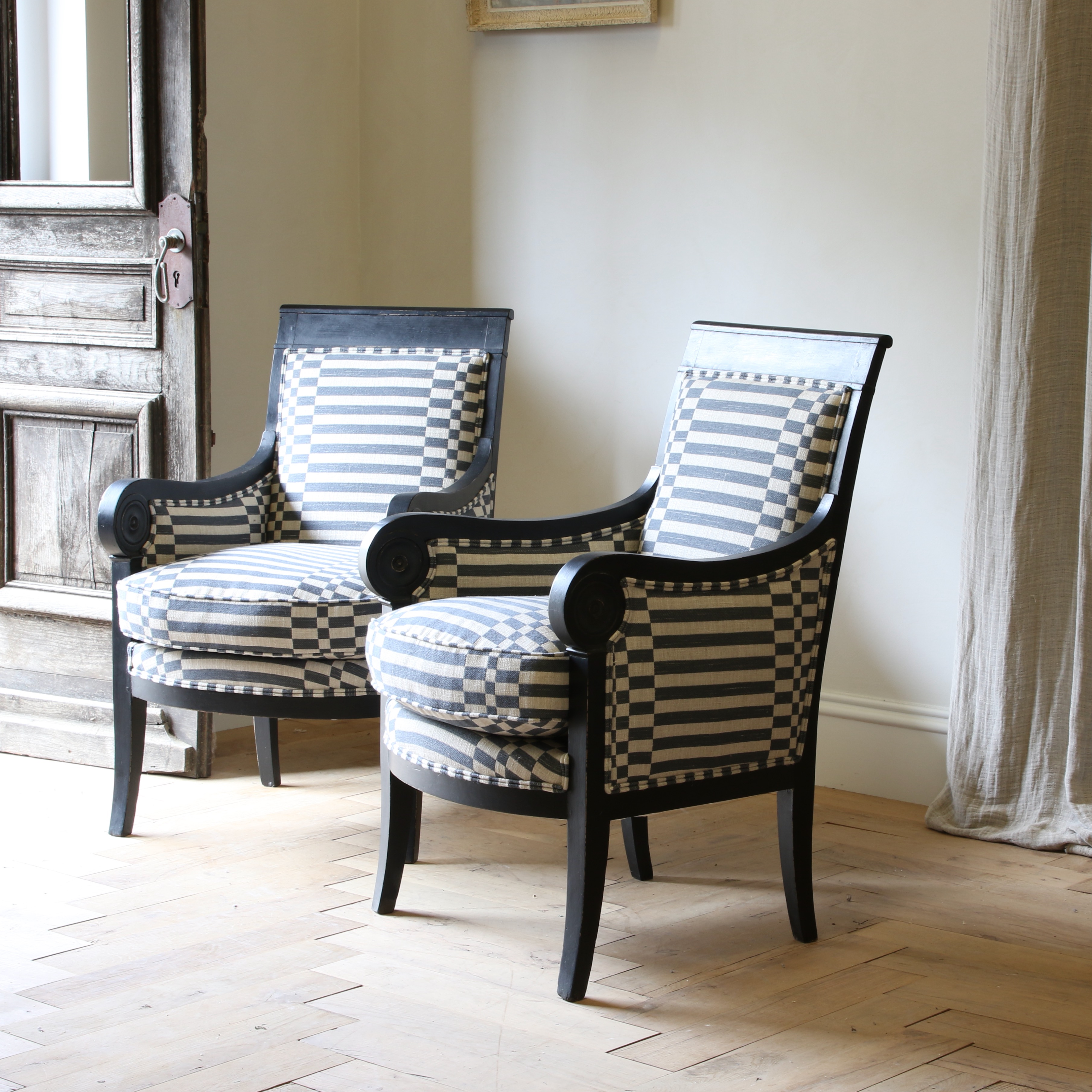 Pair of Fauteuils