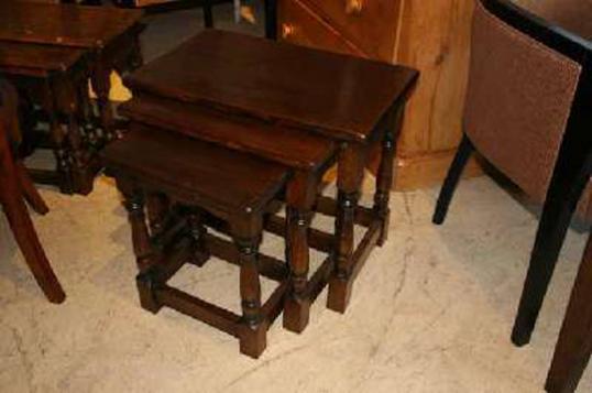 A set of English Jointed Stools