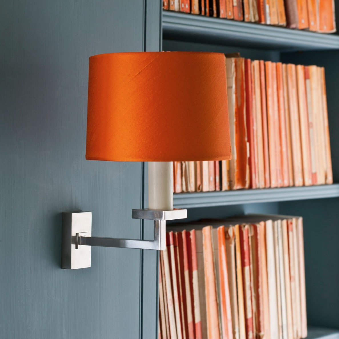 Fixed Library Wall Light/ Vaughan