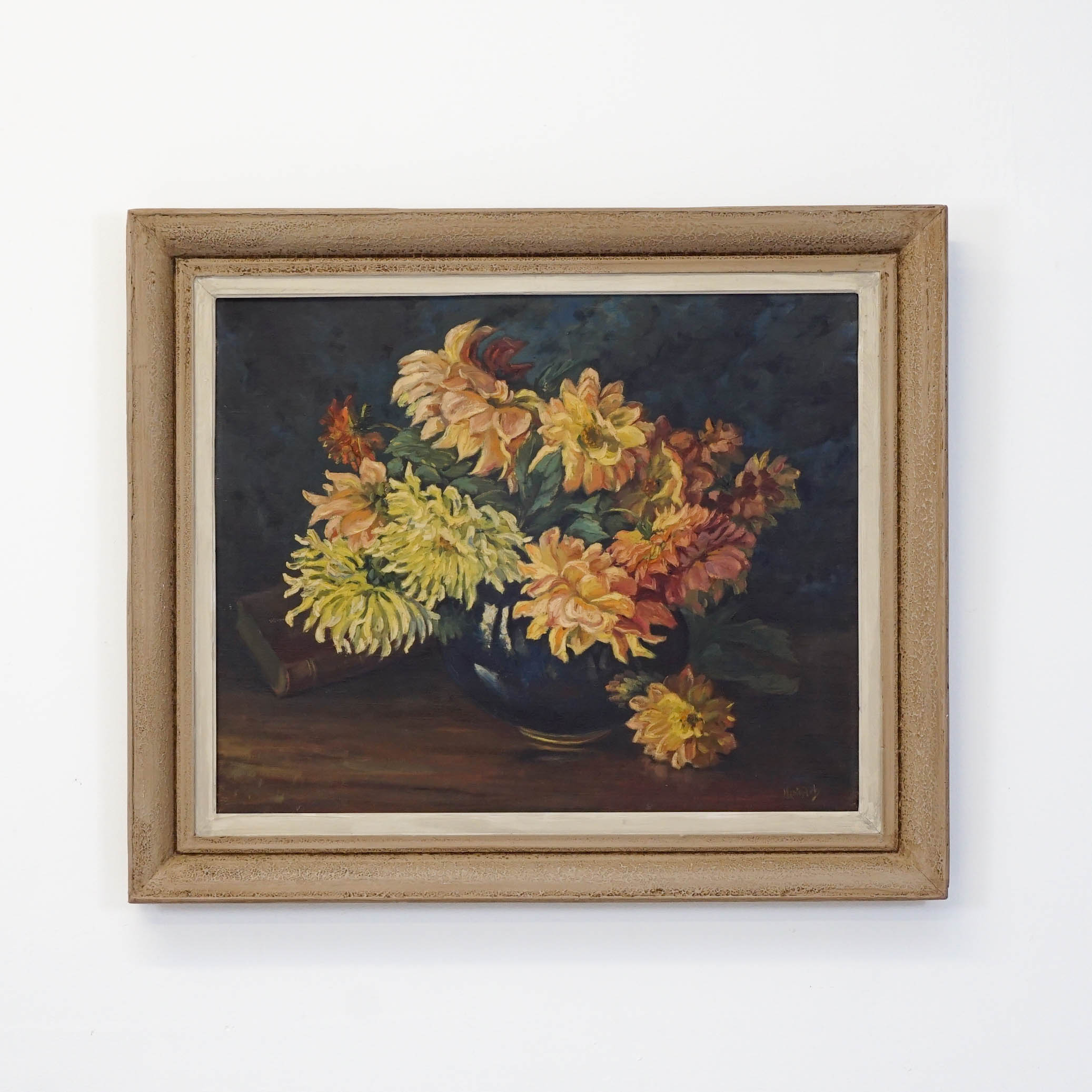Chrysanthemums by Martin Fuliy