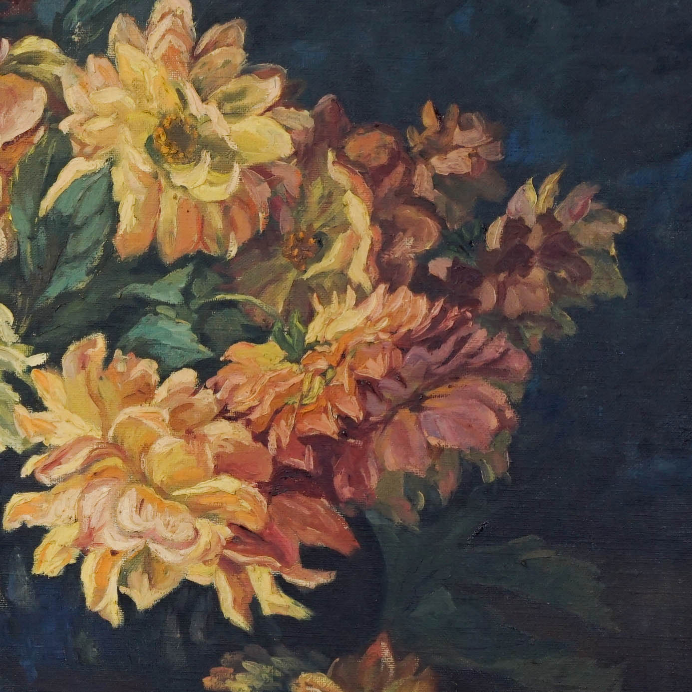 Chrysanthemums by Martin Fuliy