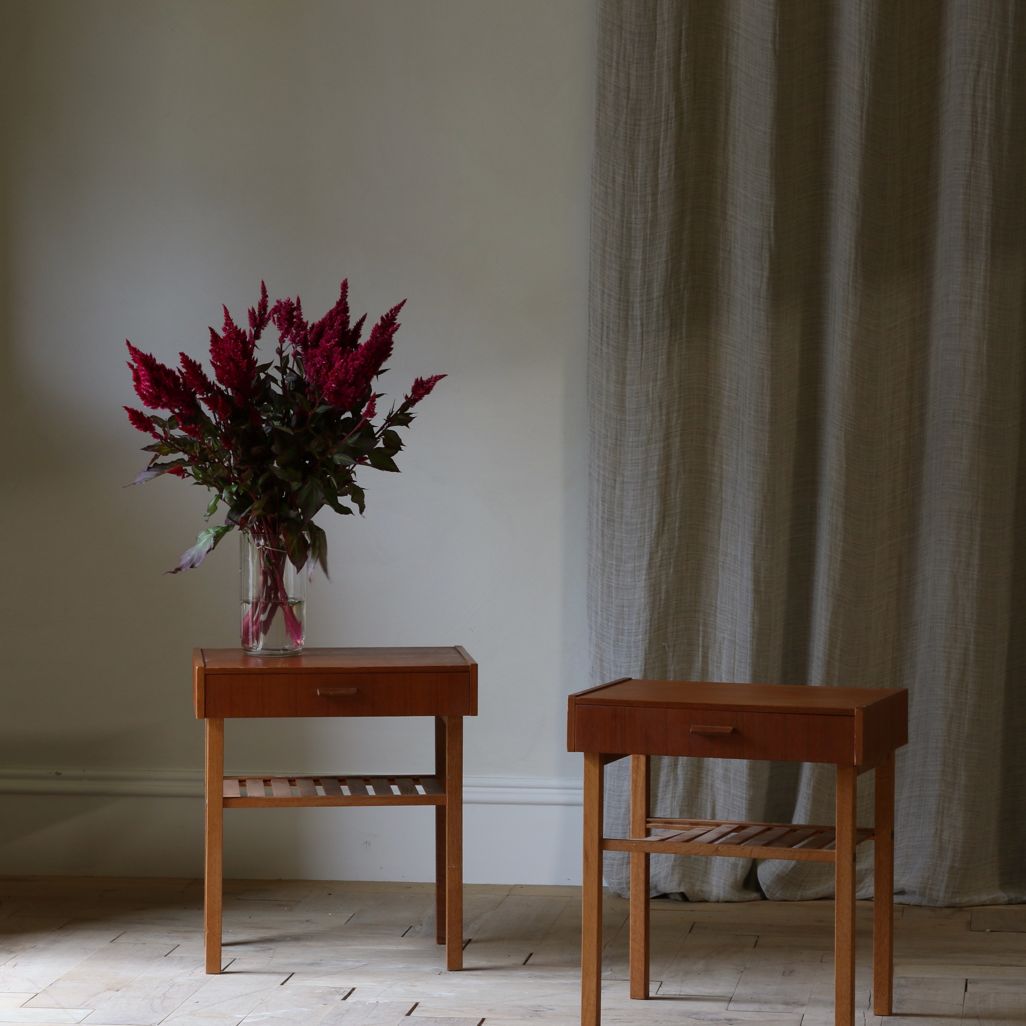 Pair of Mid-Century Bedside Tables