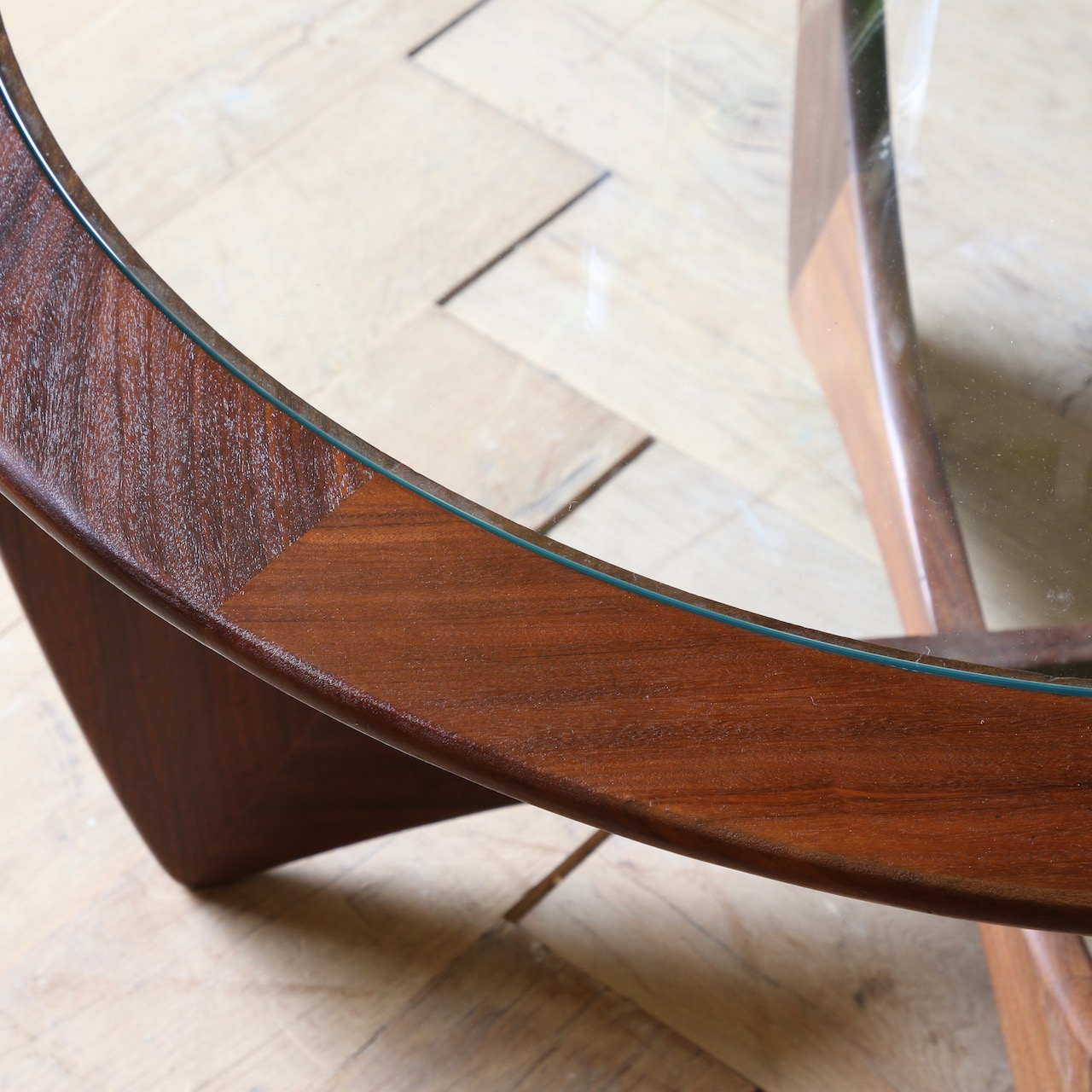 Round Mid-Century Coffee Table