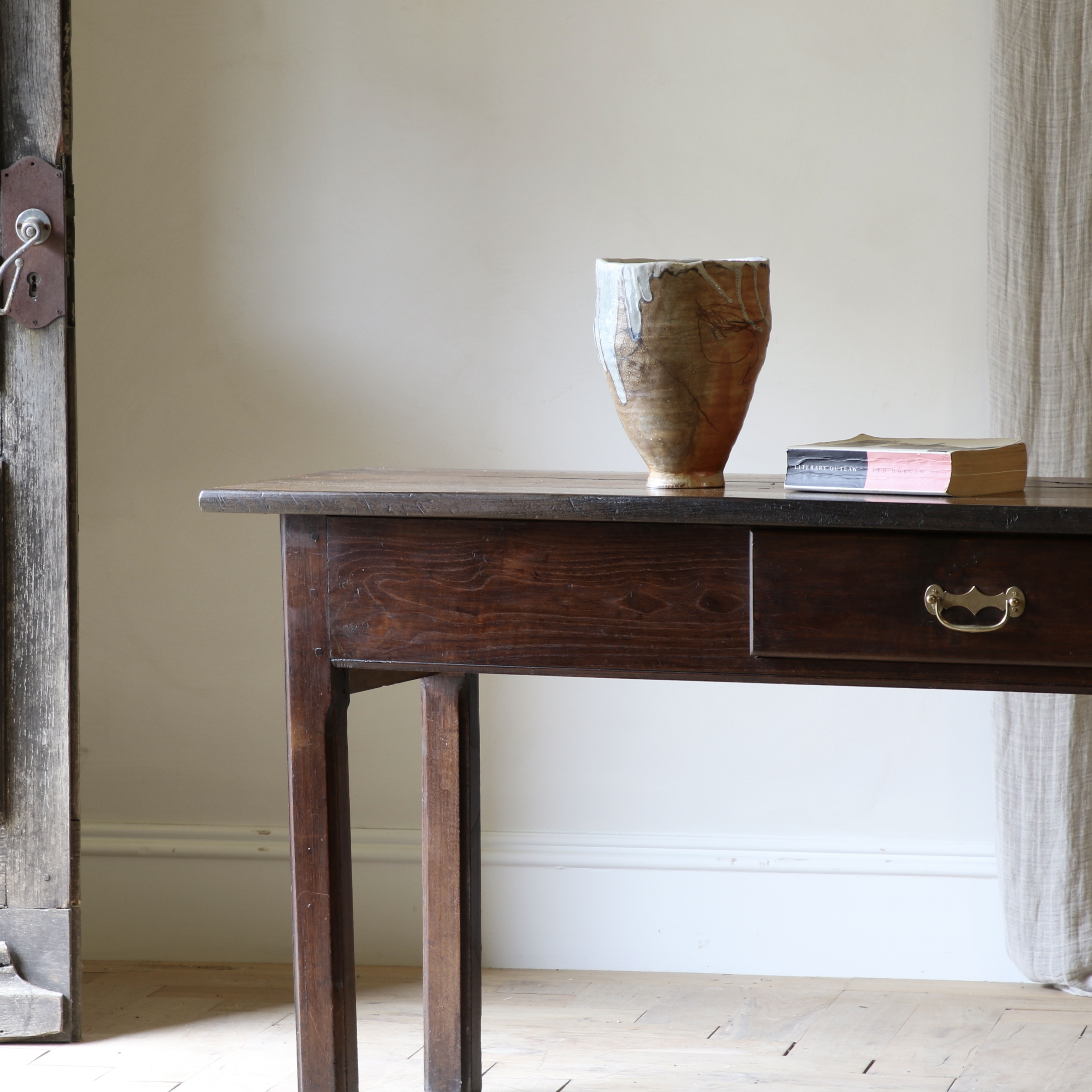 Louis XIV Single Drawer Side Table