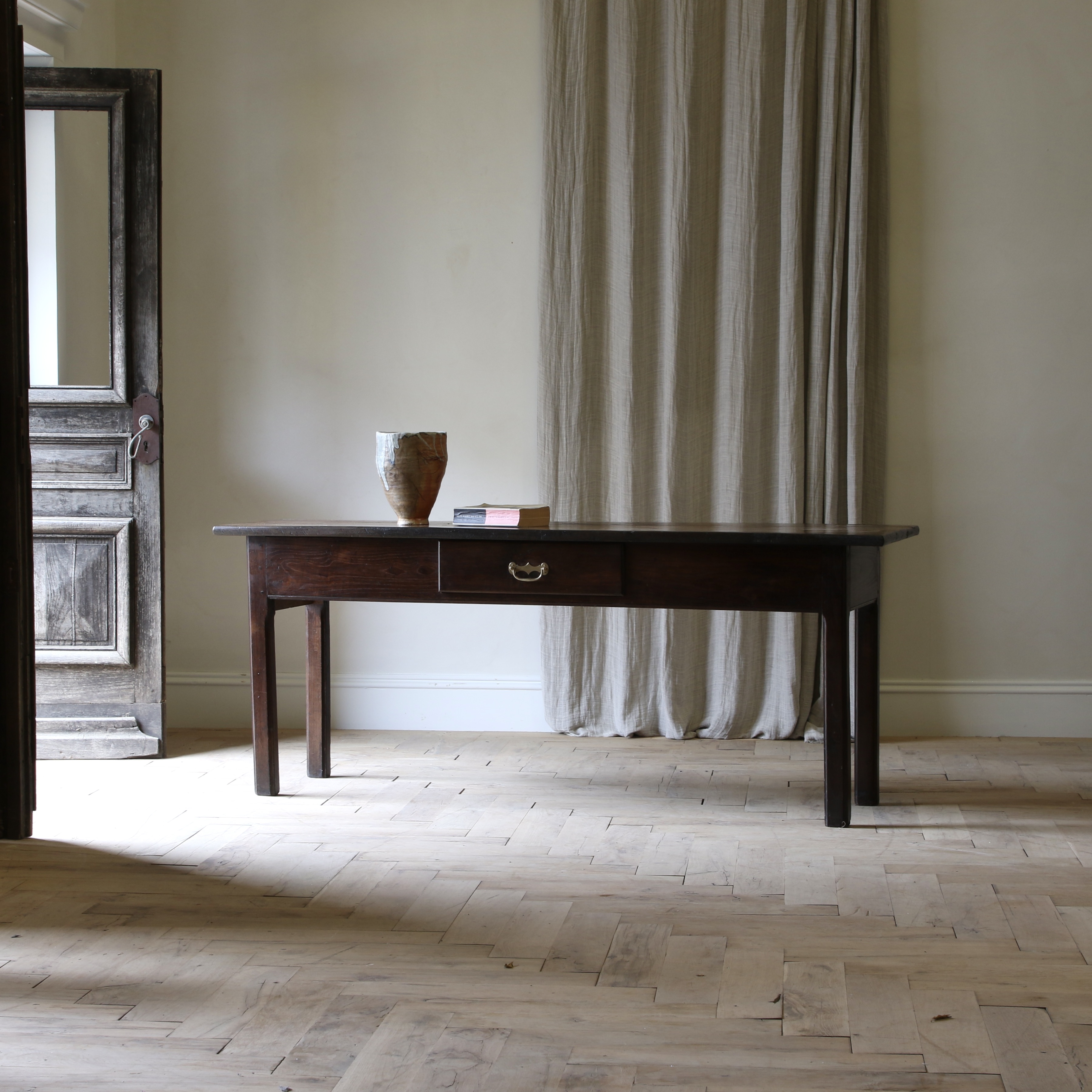 Louis XIV Single Drawer Side Table