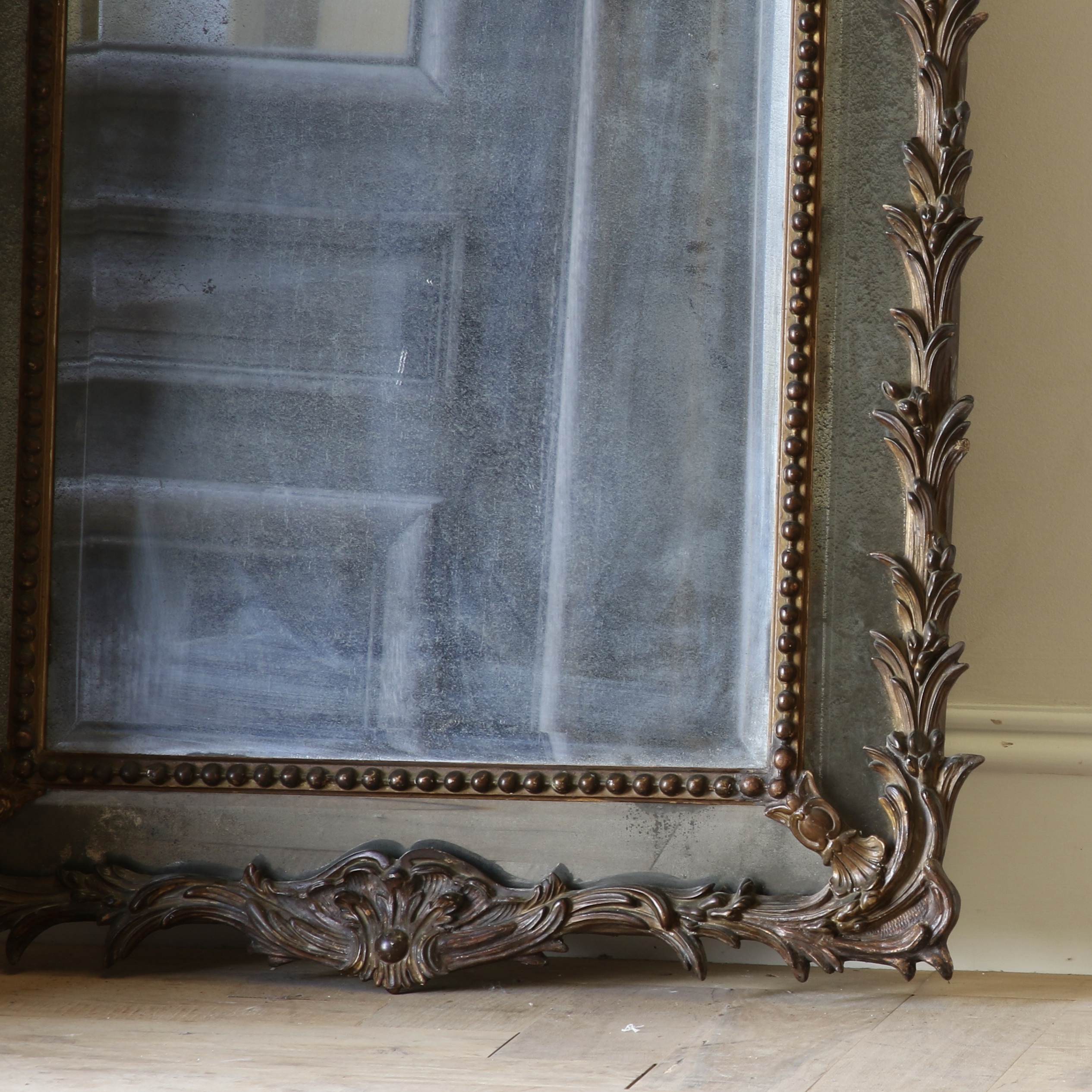 A Stunning French 18th Century Rococo Mirror