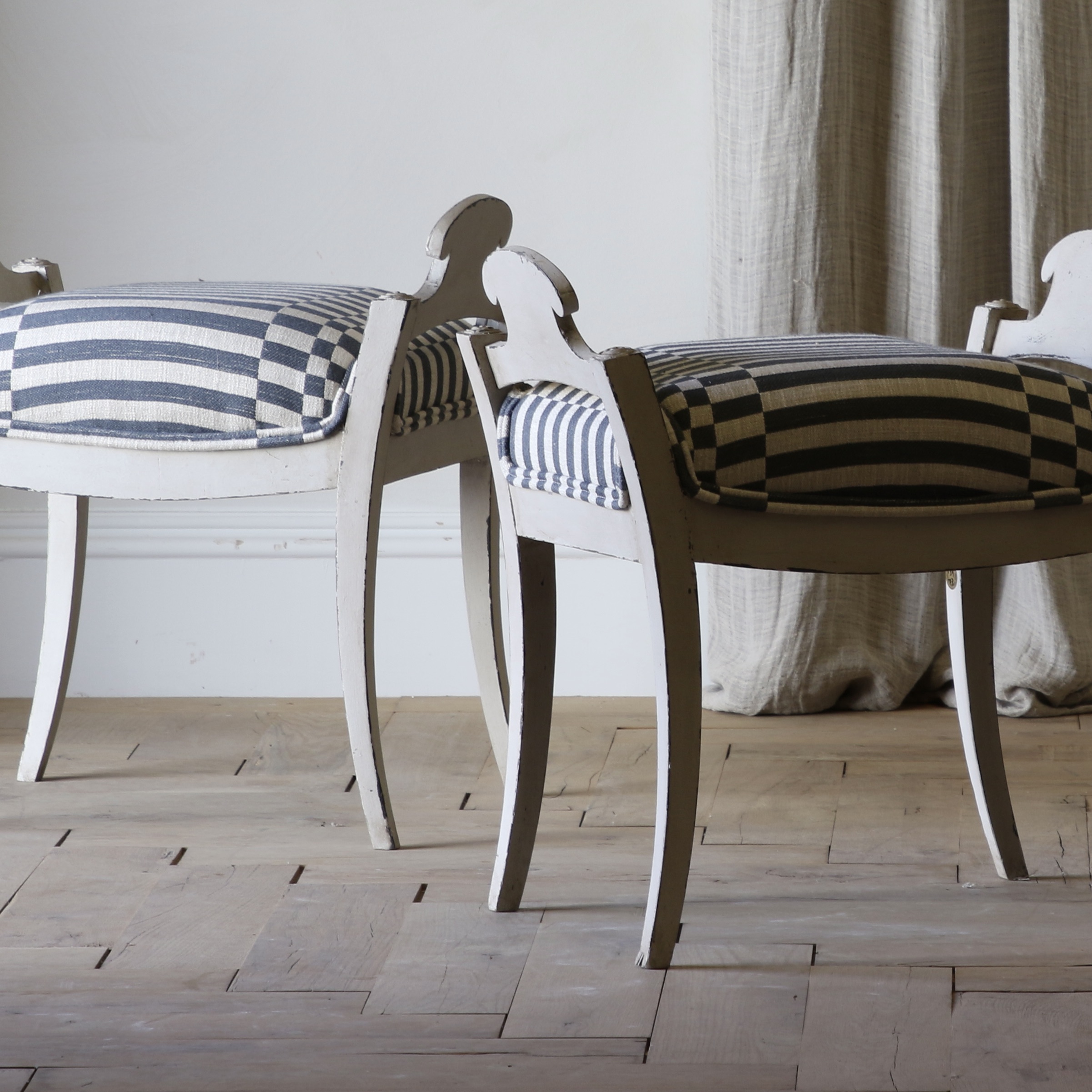 Pair of Gustavian Stools