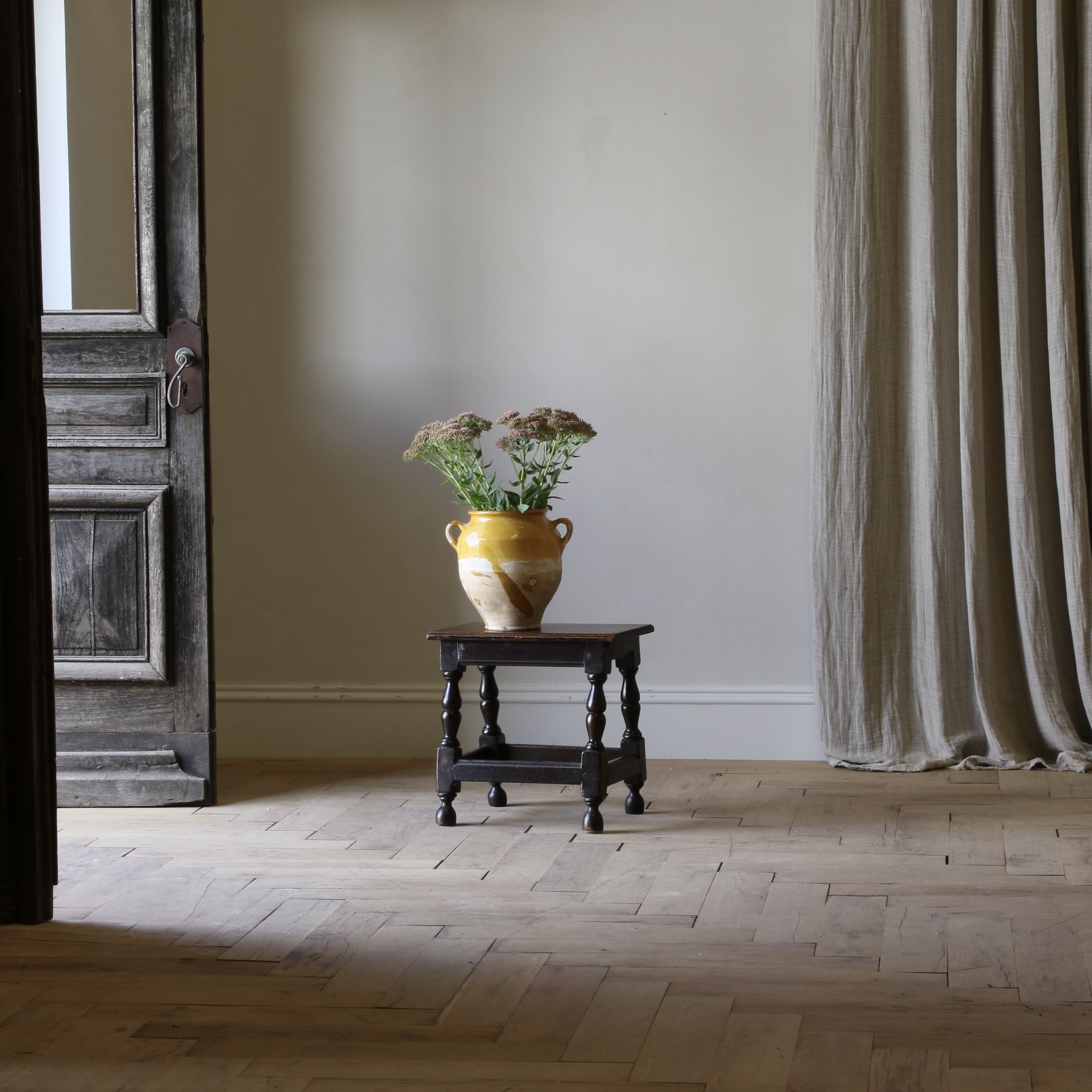 English Oak Jointed Stool