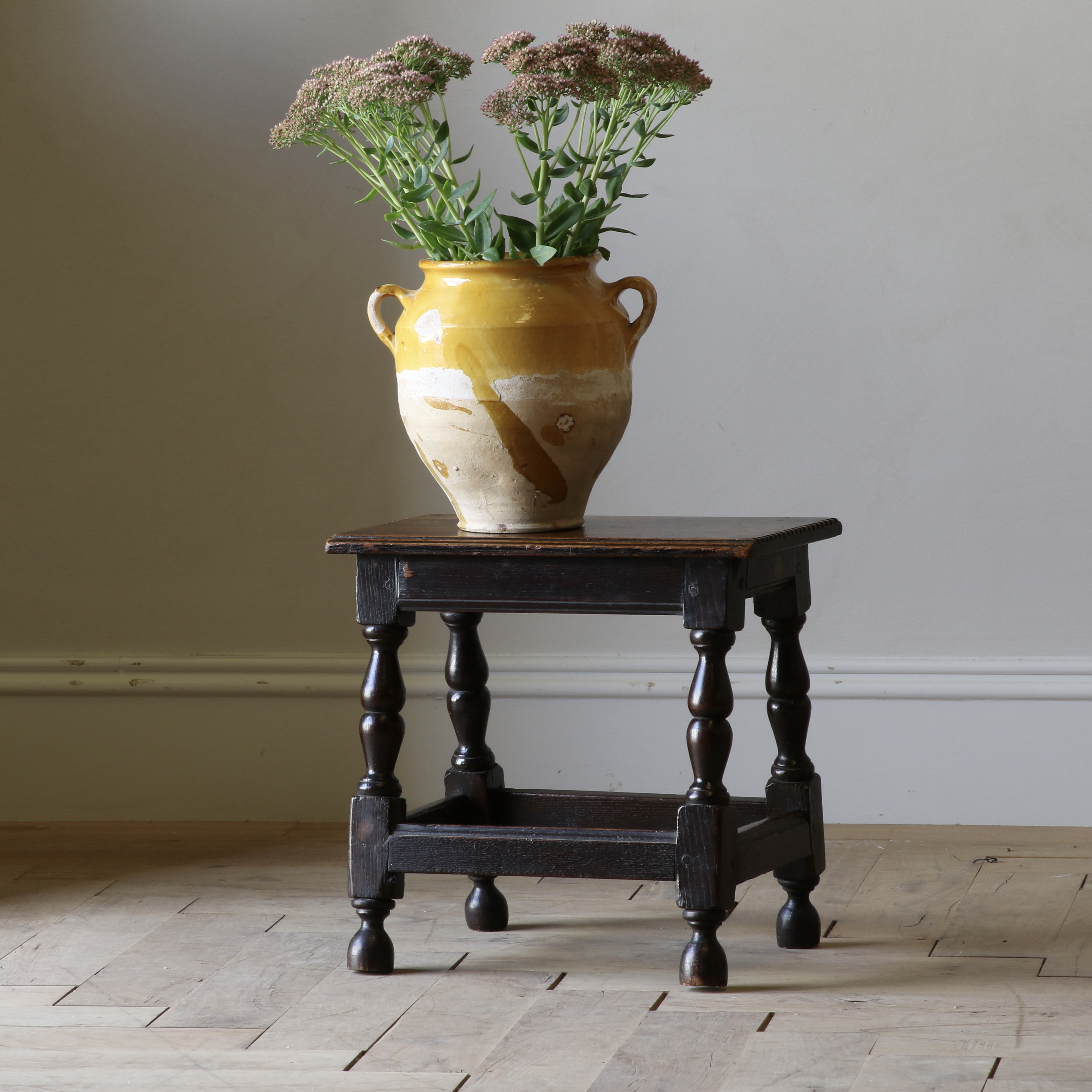 English Oak Jointed Stool