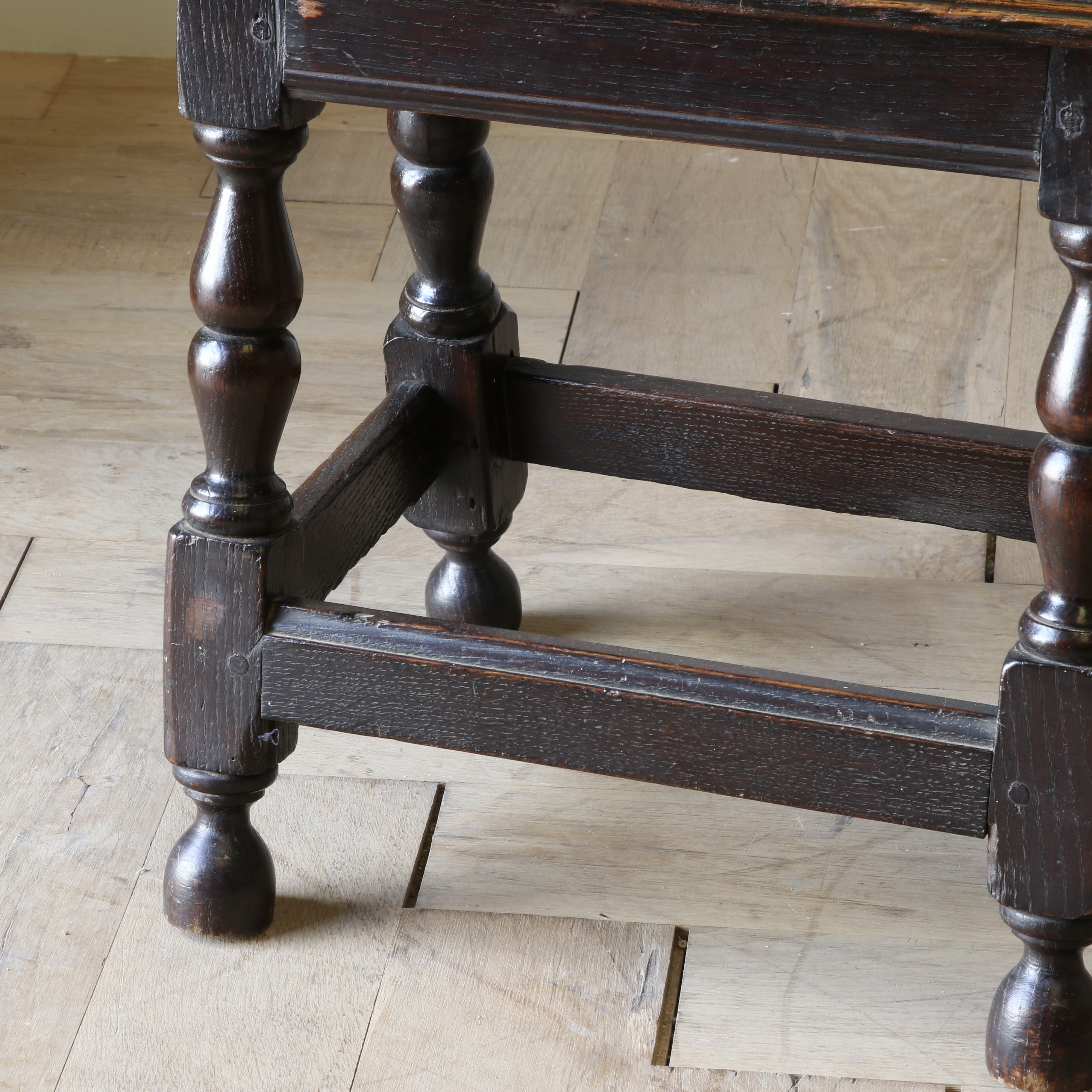 English Oak Jointed Stool