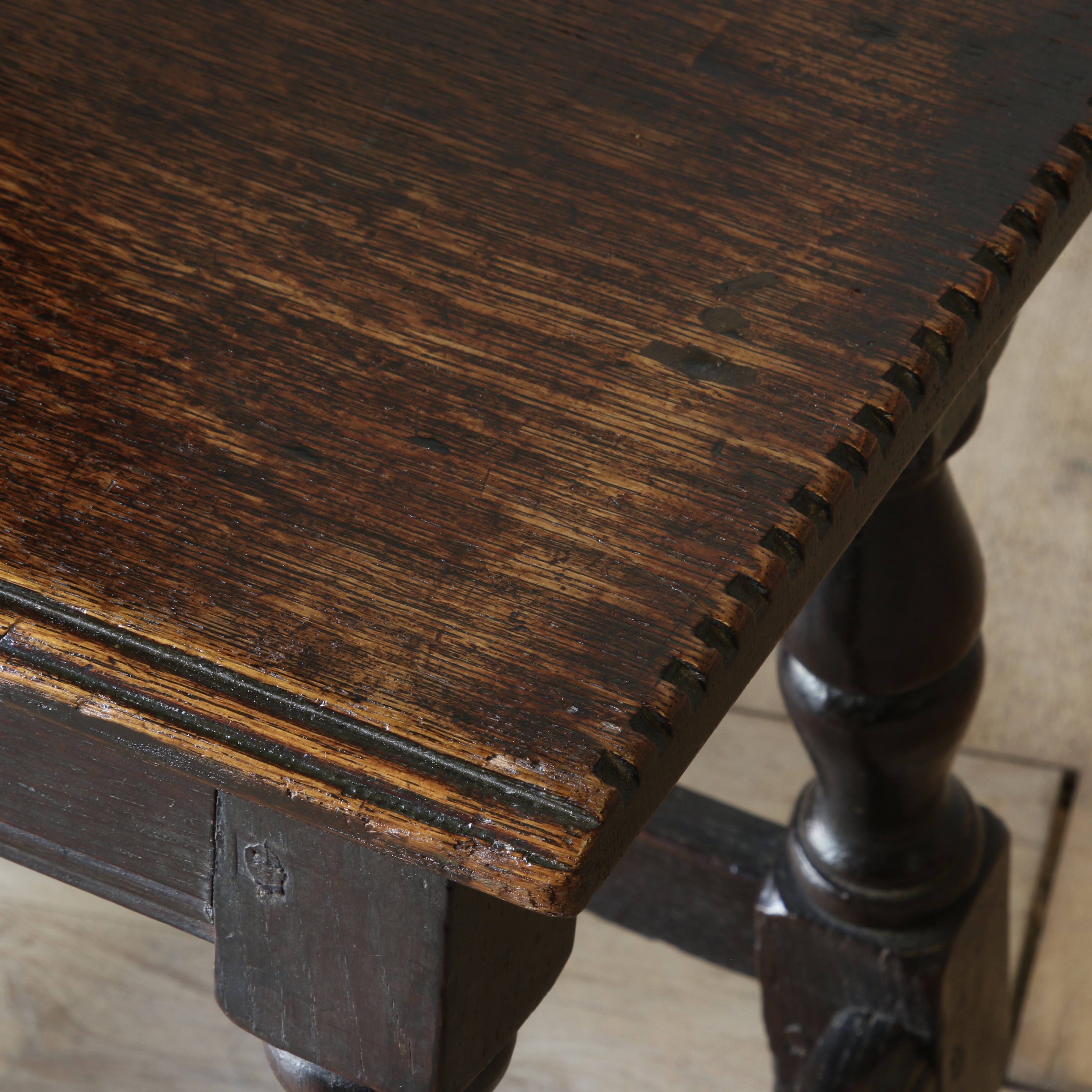 English Oak Jointed Stool