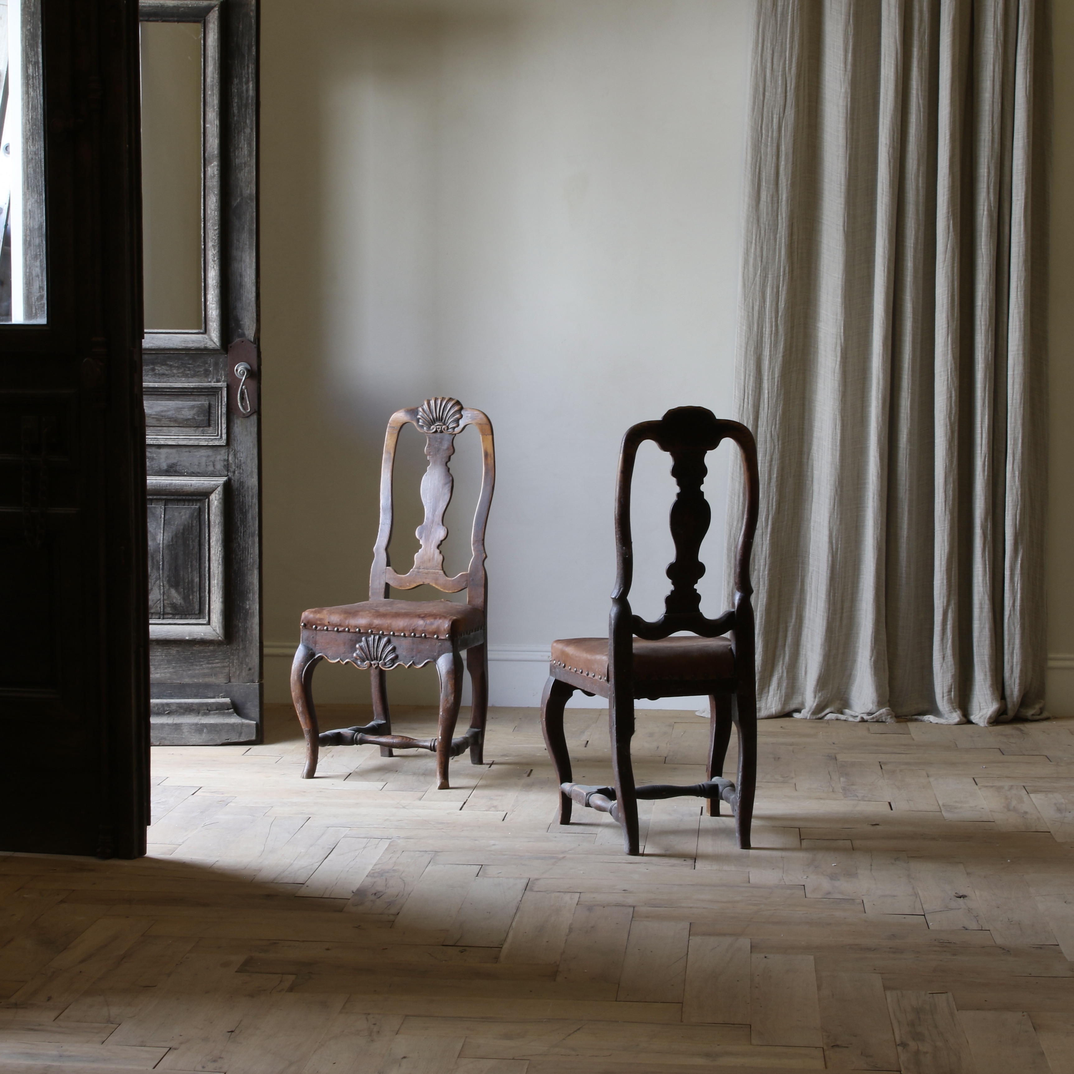 Pair of Gustavian Chairs