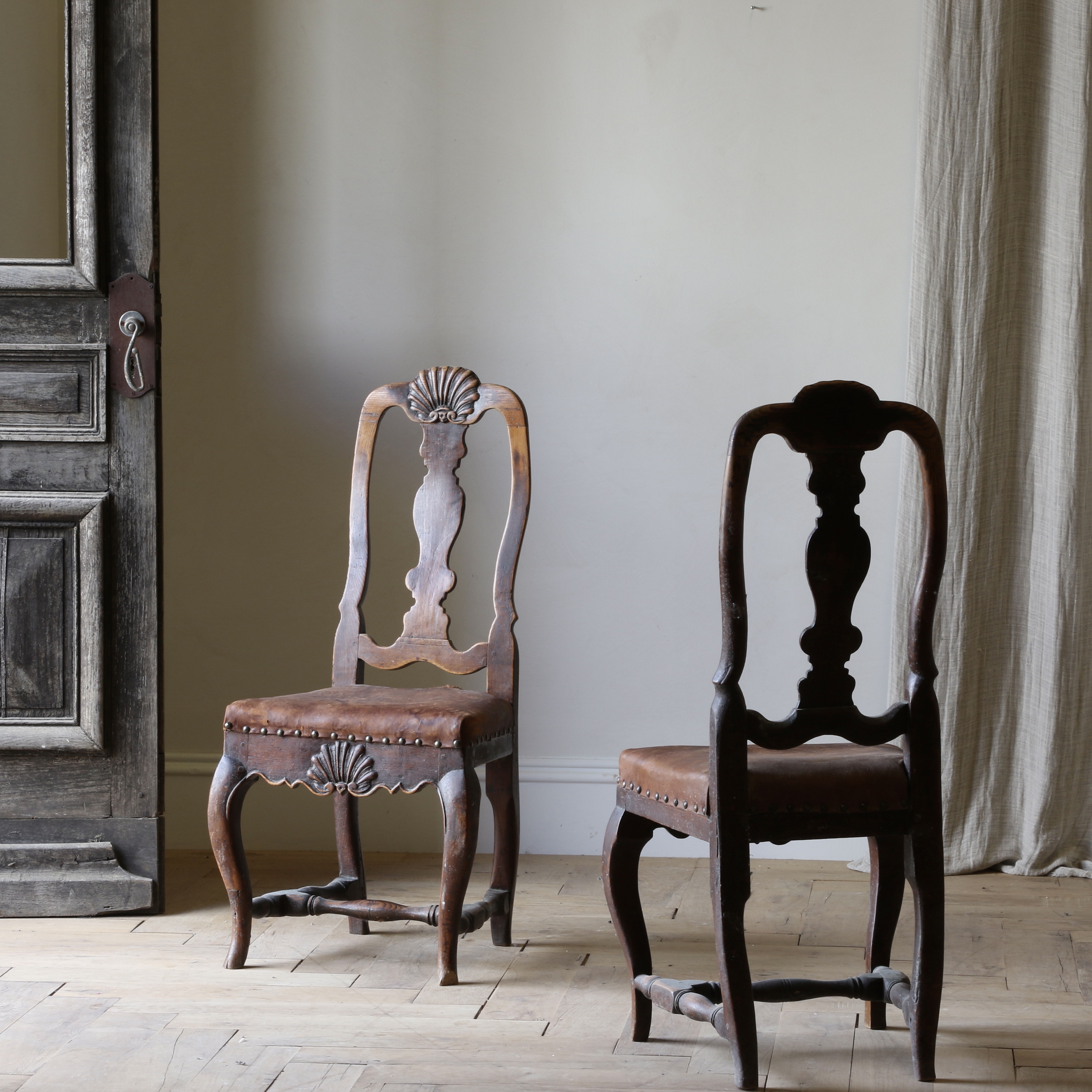 Pair of Gustavian Chairs