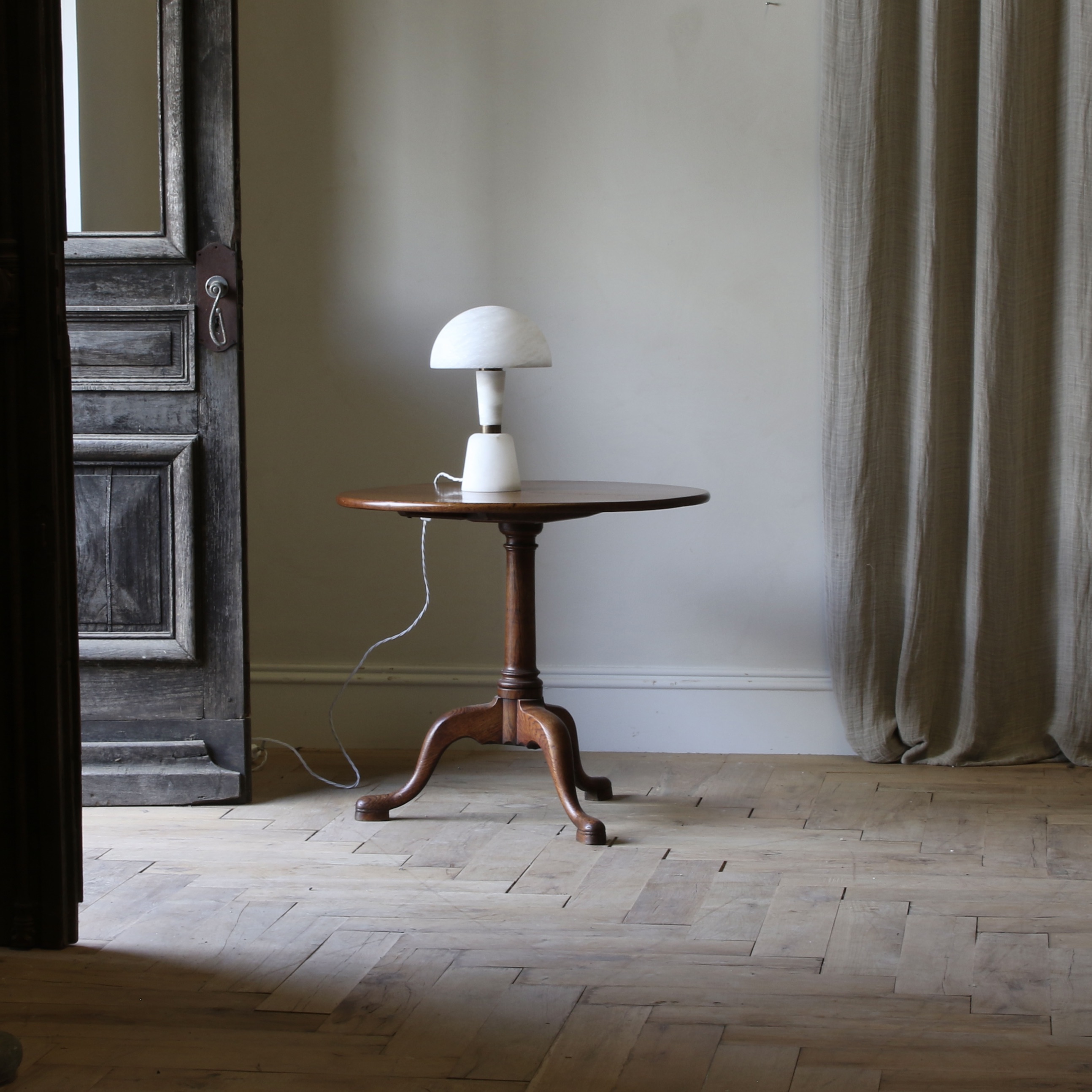 Georgian Oak Wine Table