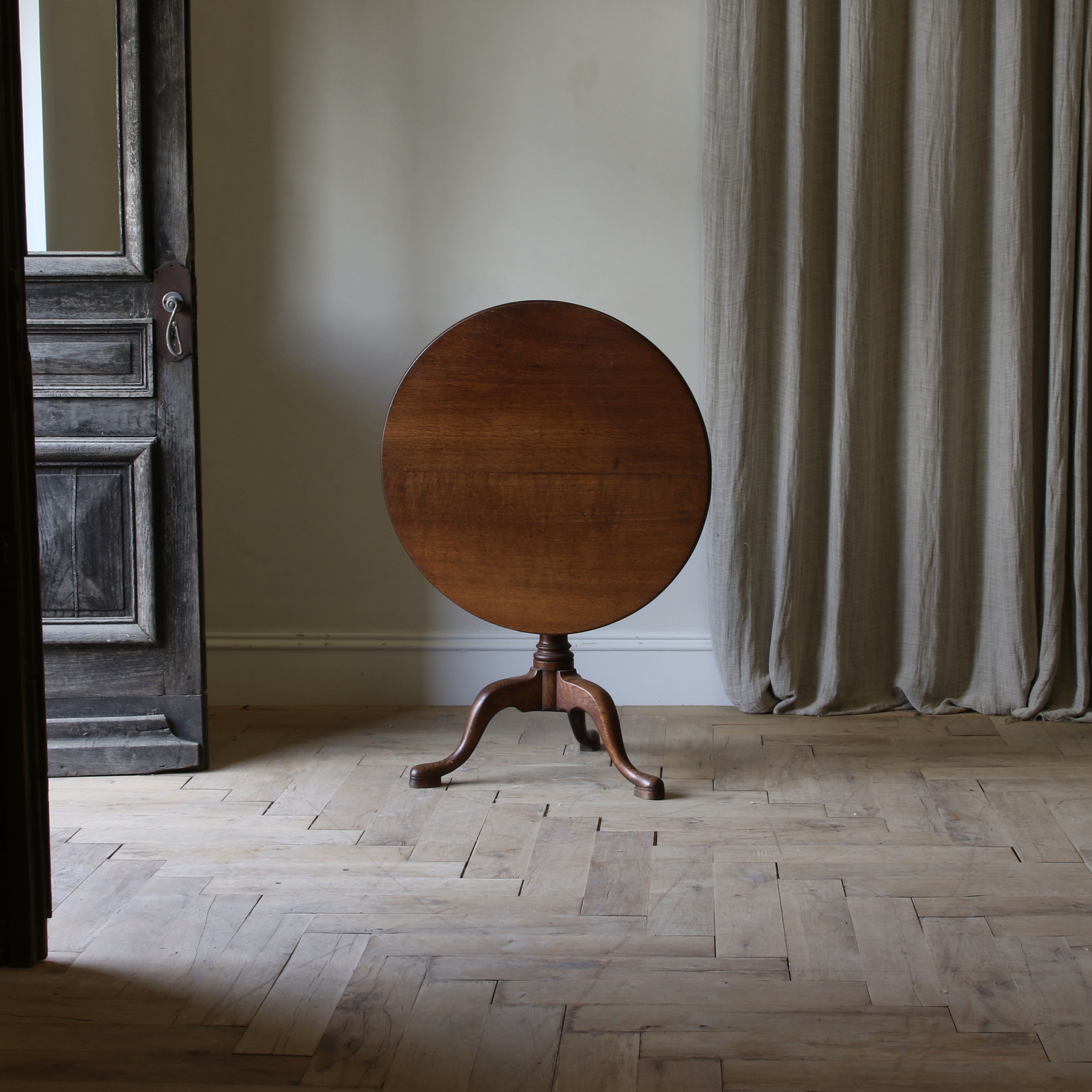 Georgian Oak Wine Table