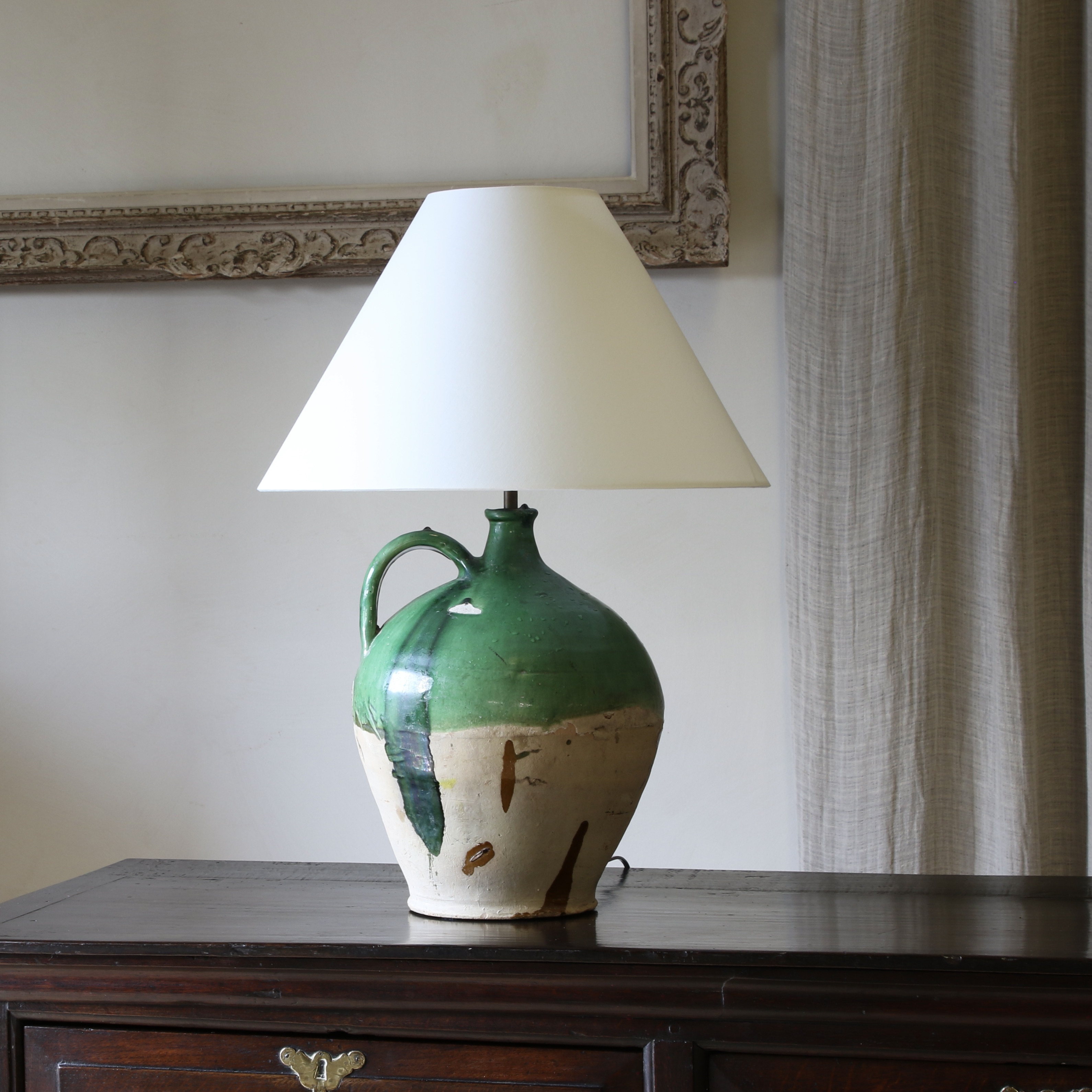 Old French Confit Lamp Conversion
