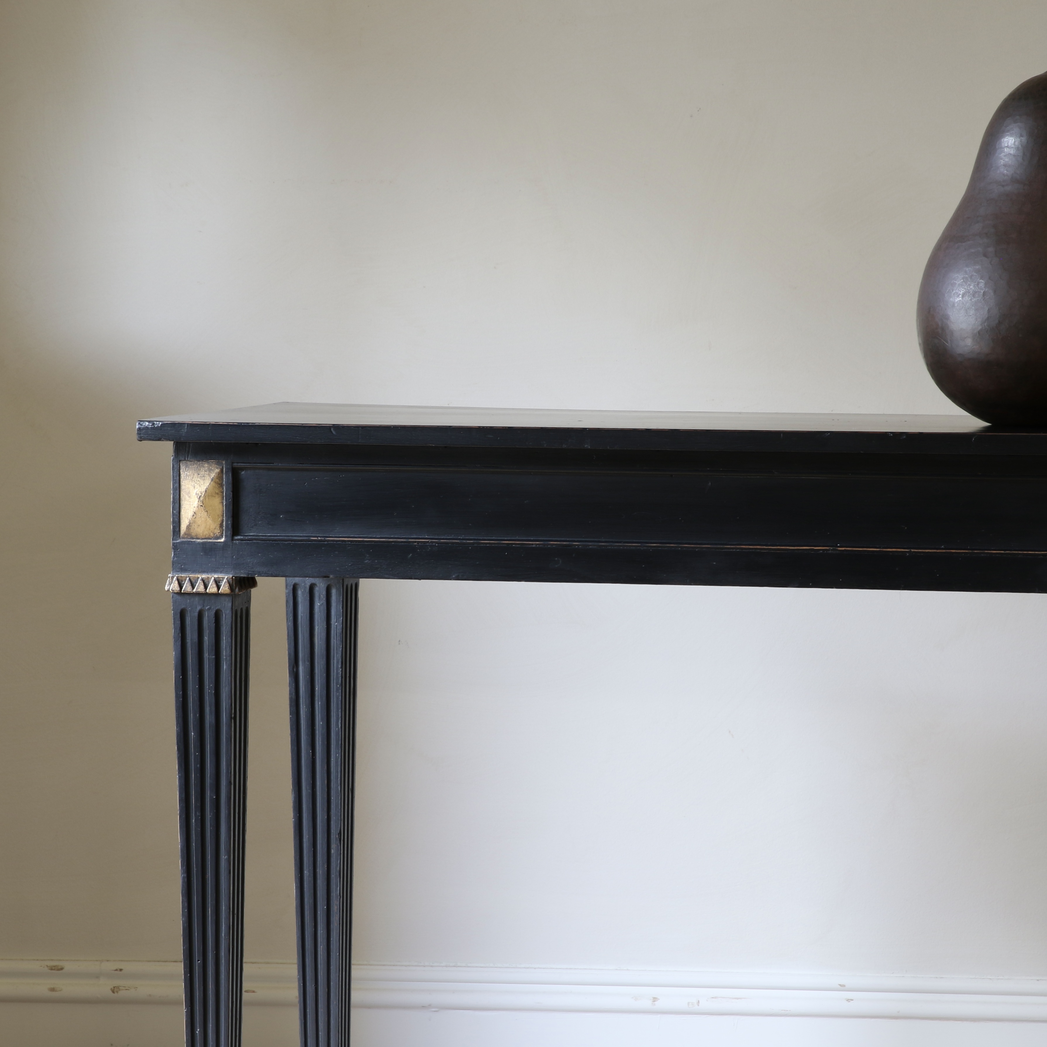 Ebonised Empire Console 