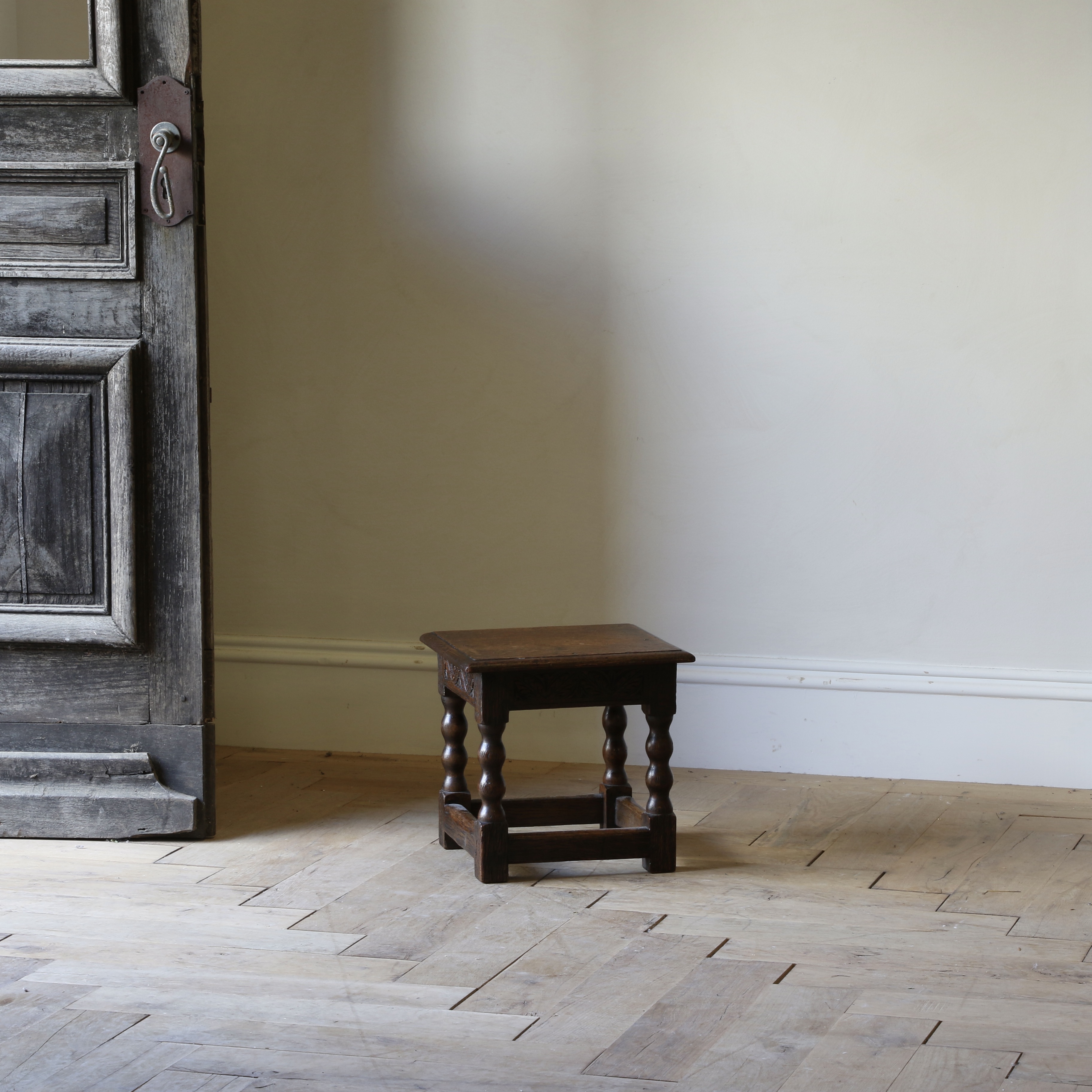 Square Jointed Stool