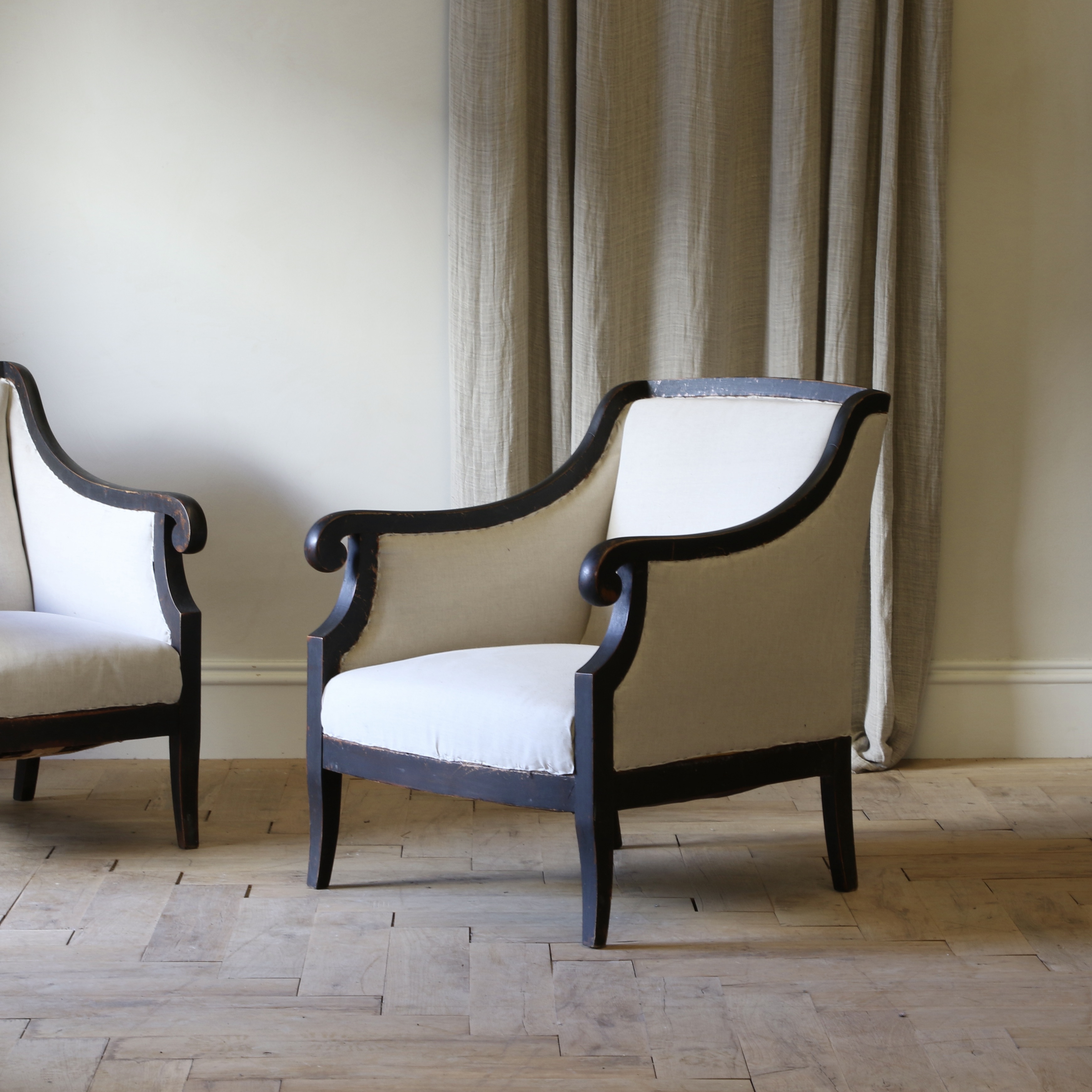 Pair of Gustavian Armchairs