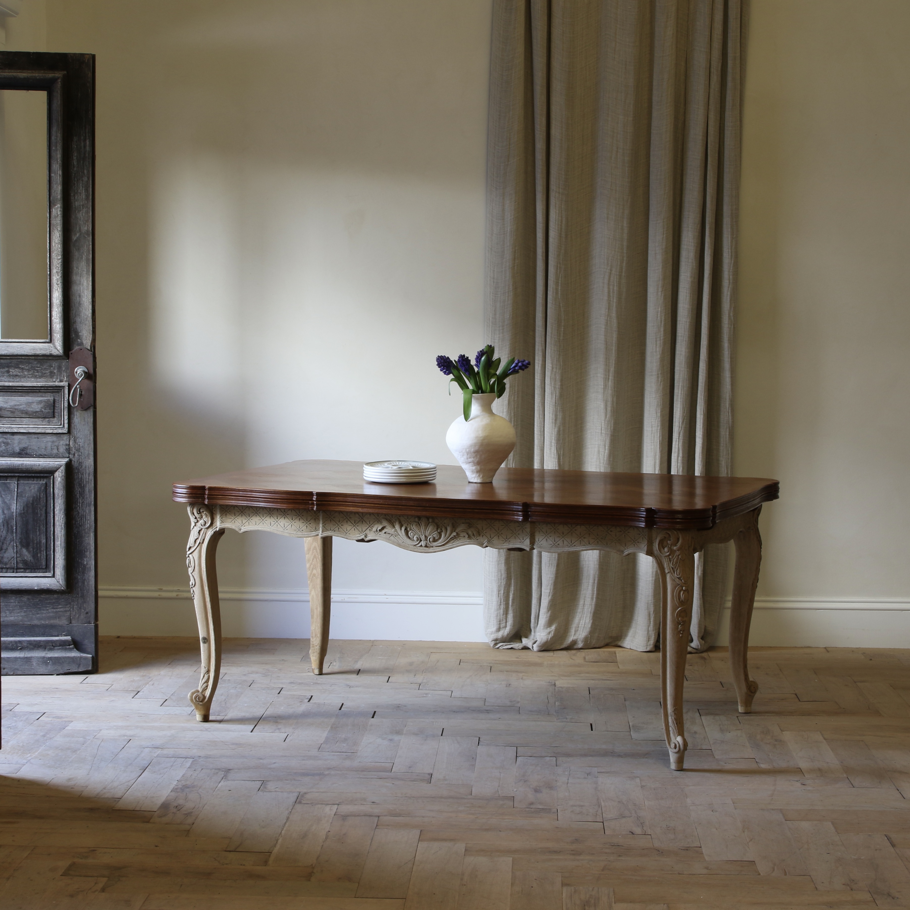 Parquet Dining Table