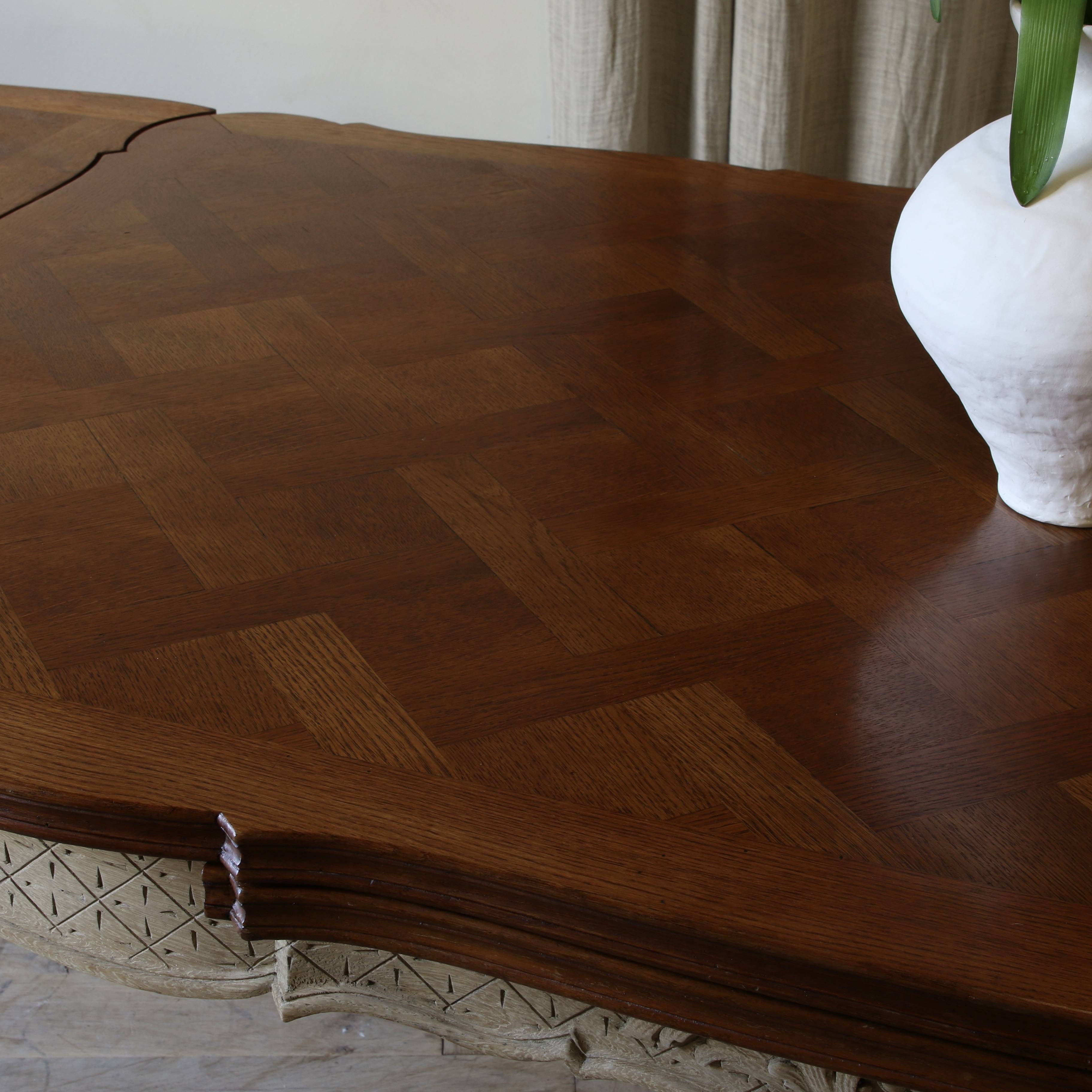 Parquet Dining Table