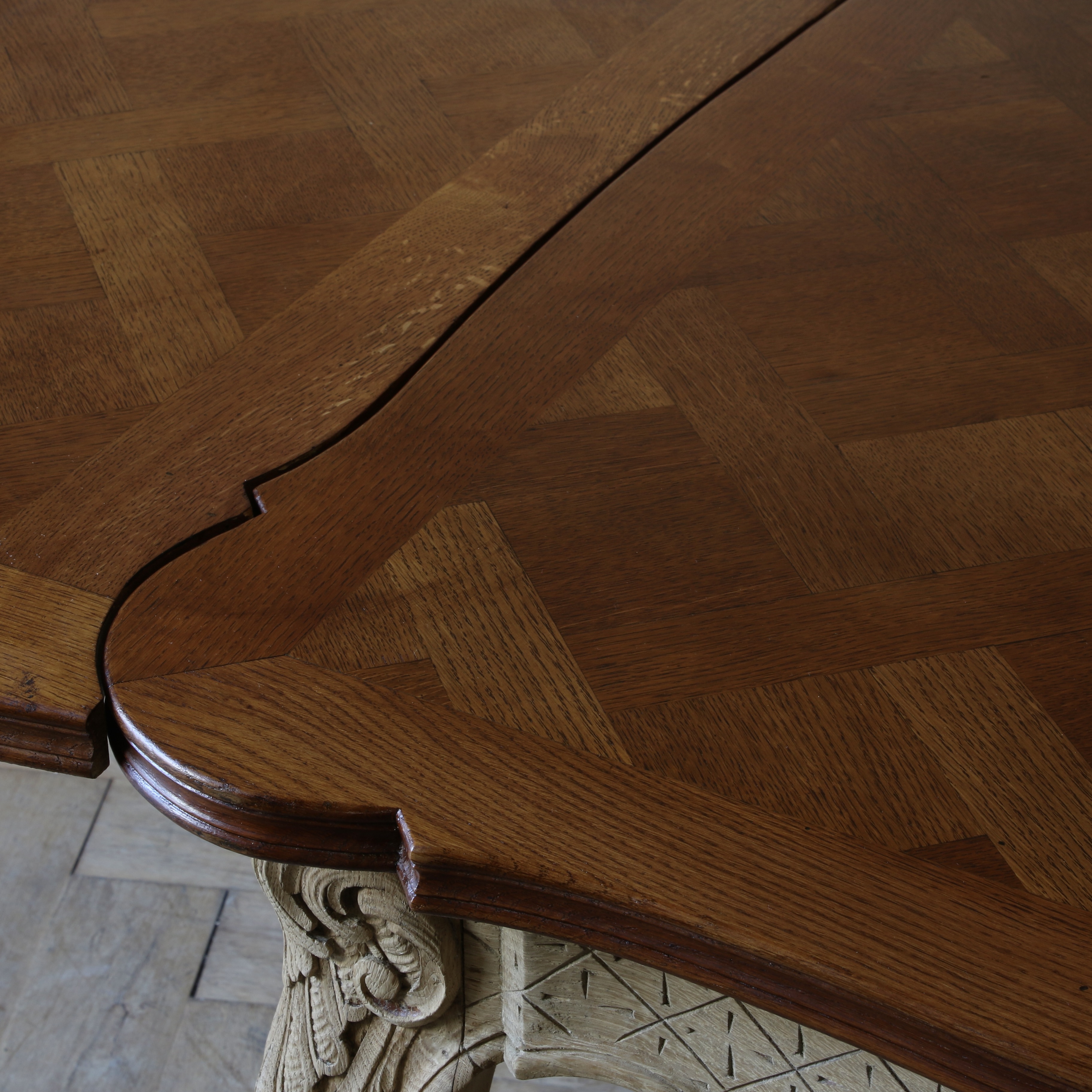 Parquet Dining Table