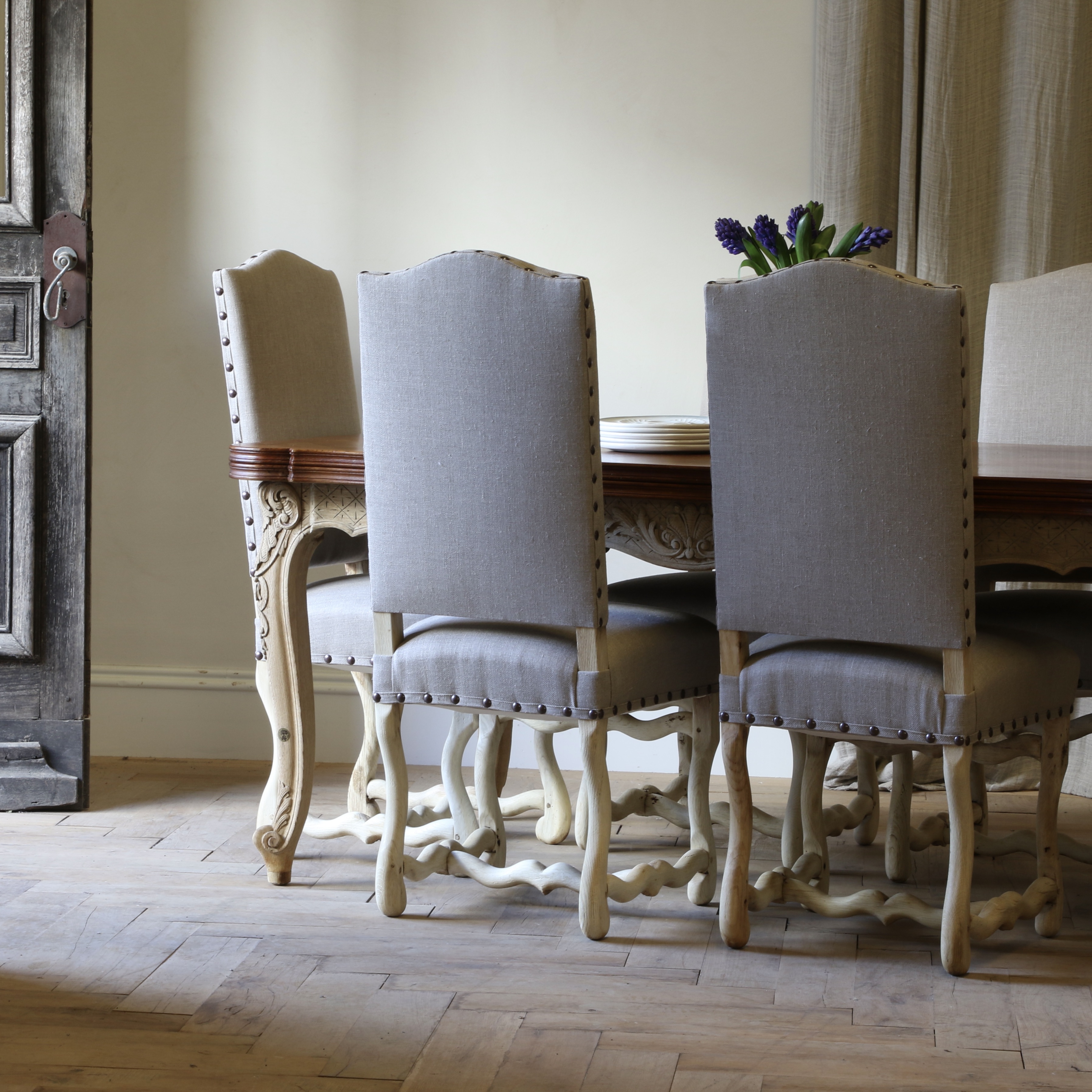 140-15 - Os De Mouton Dining Chairs// Set of 6