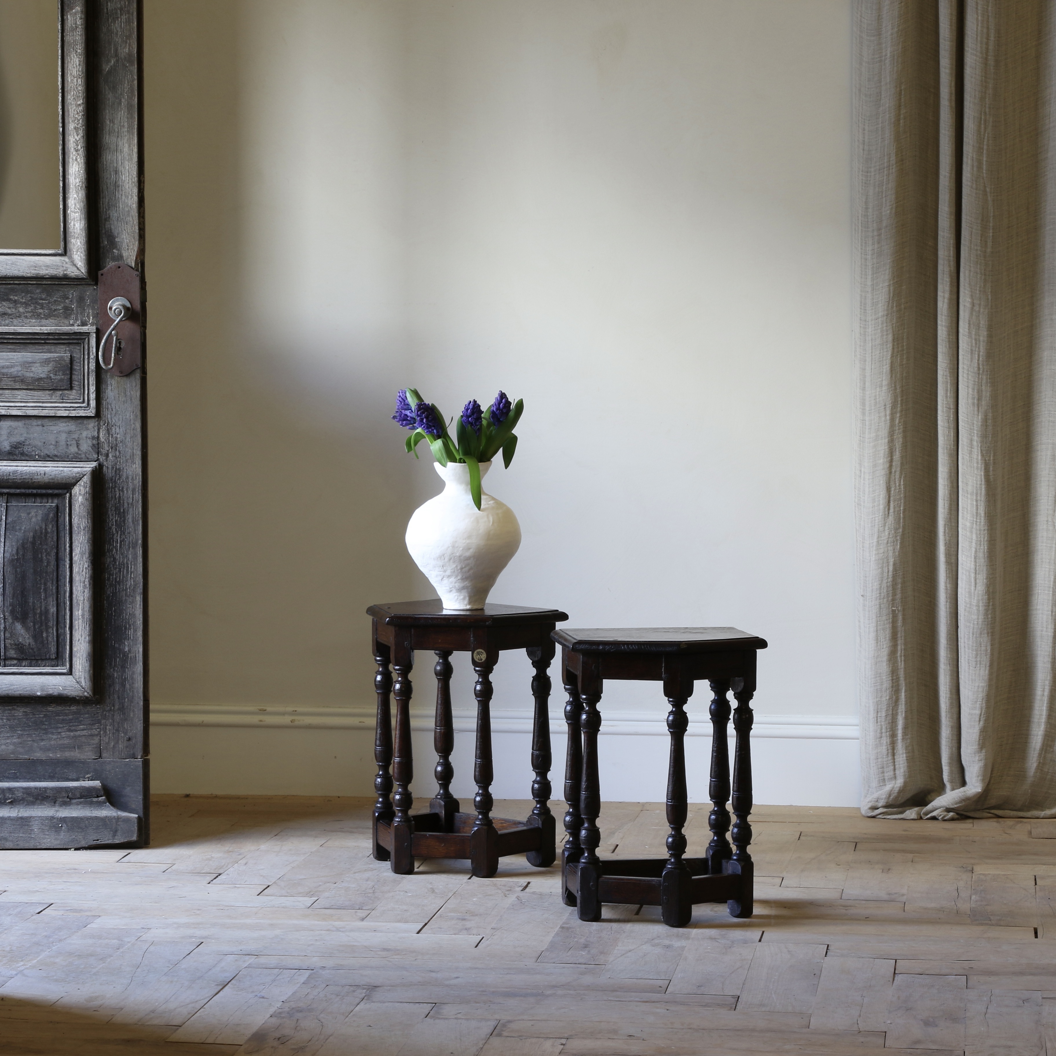 Pair of Jointed Stools