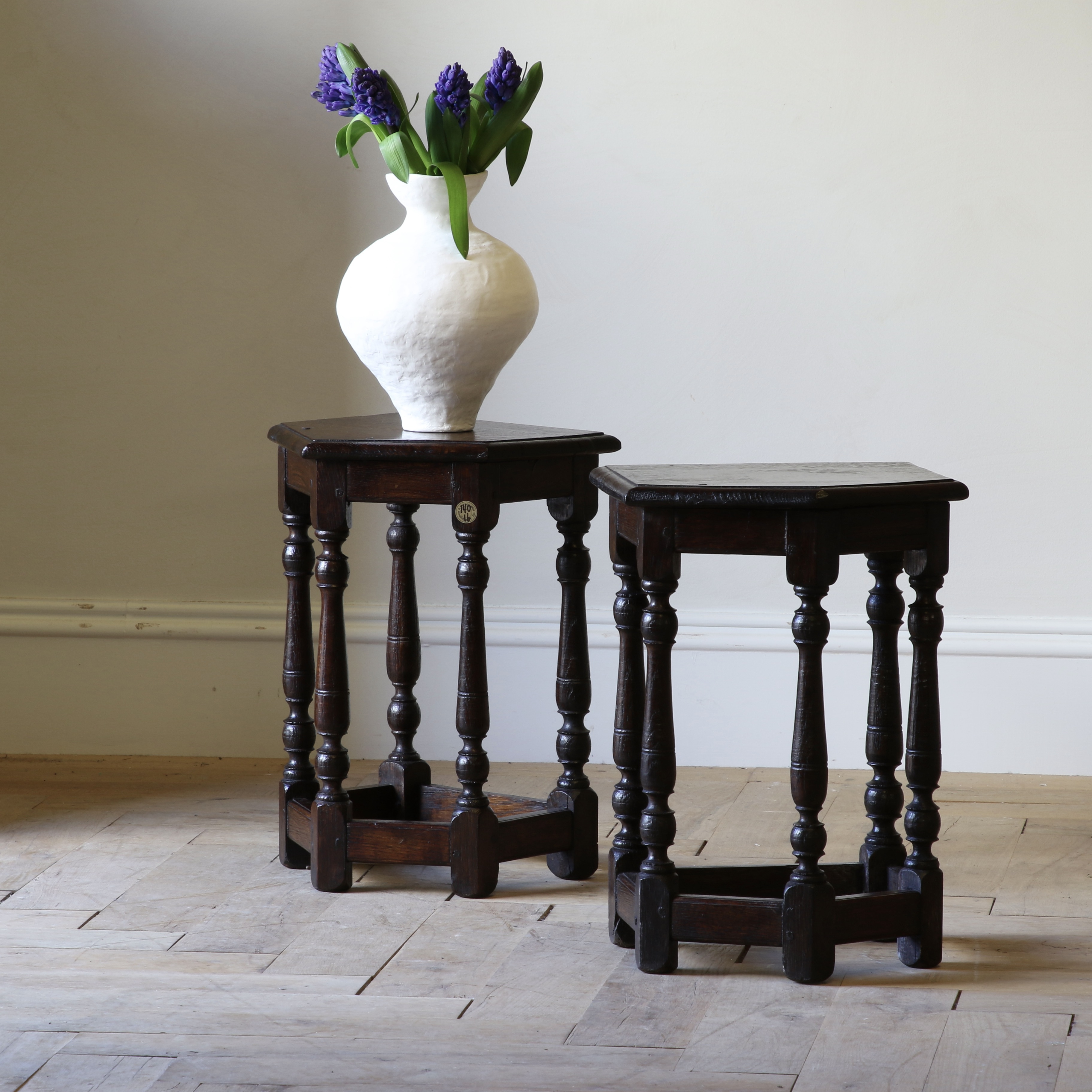 Pair of Jointed Stools