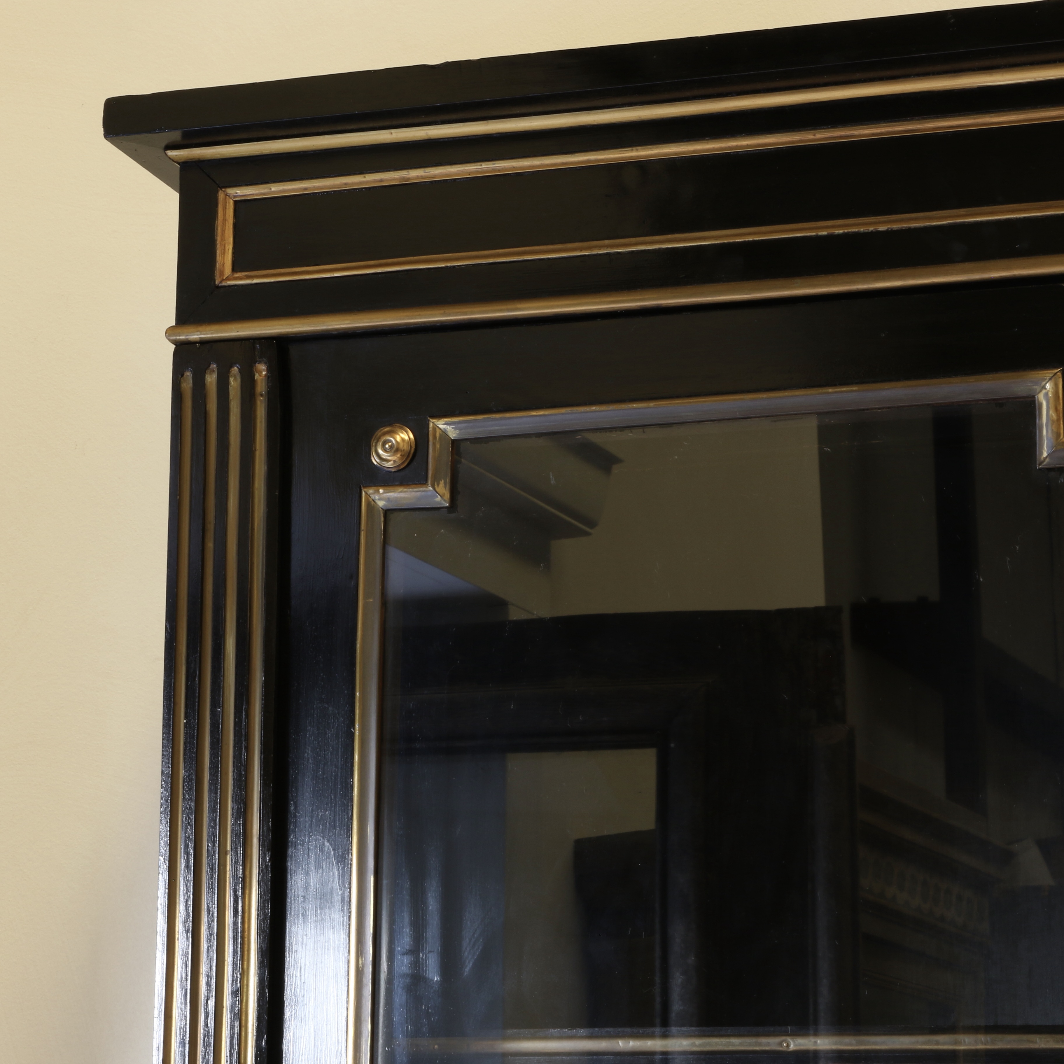 Ebonised Vitrine