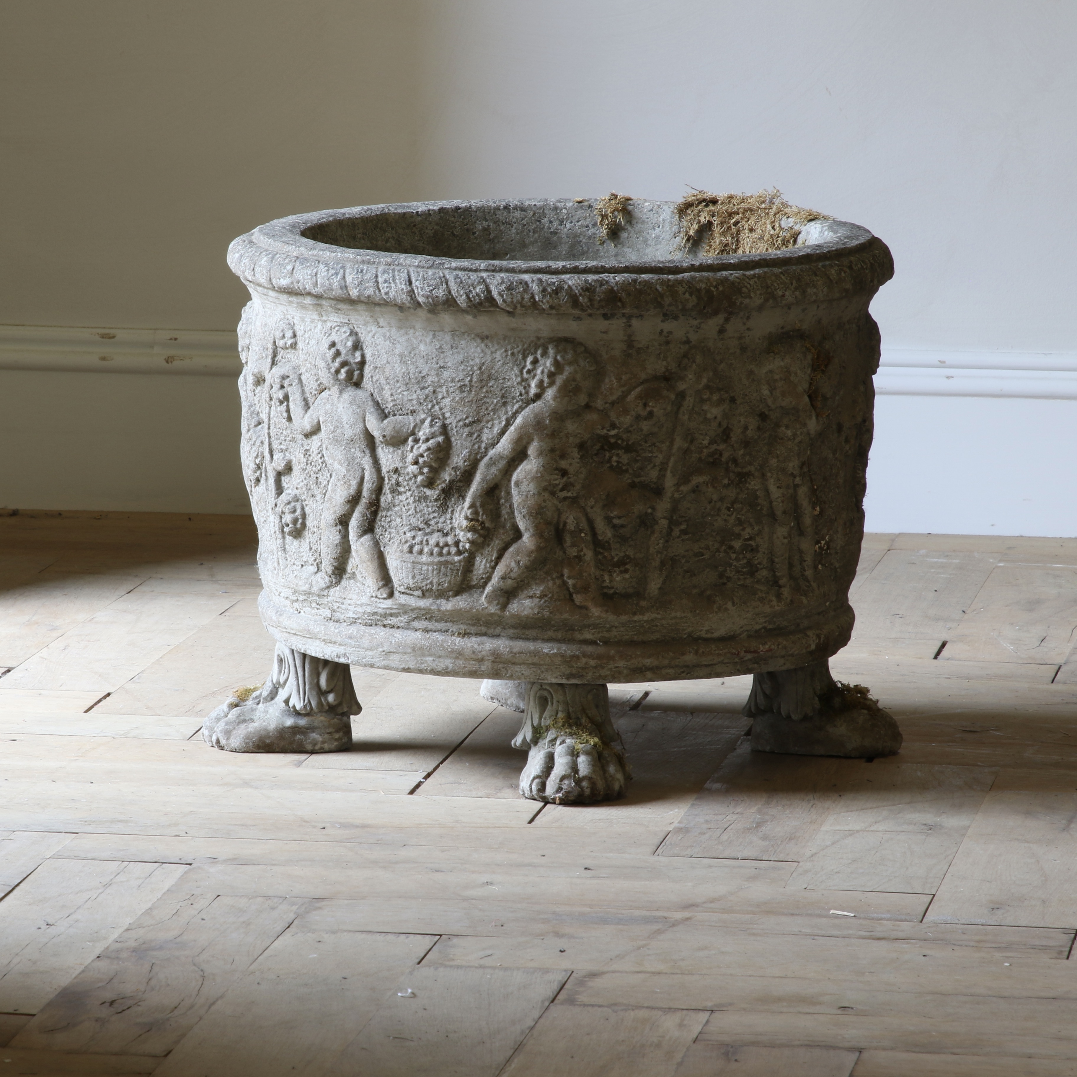 Reconstituted Marble Planter