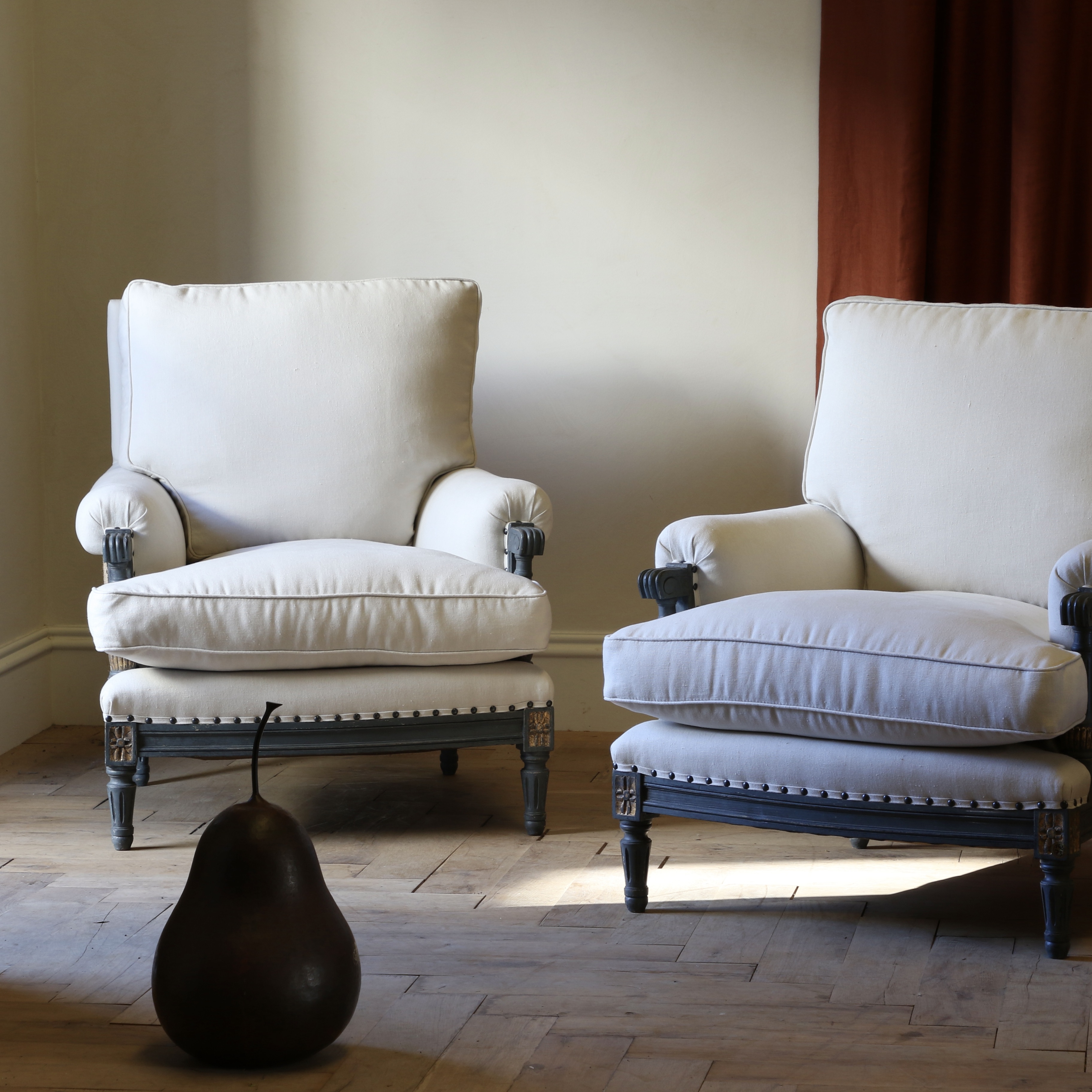 Pair of Louis XVI Armchairs