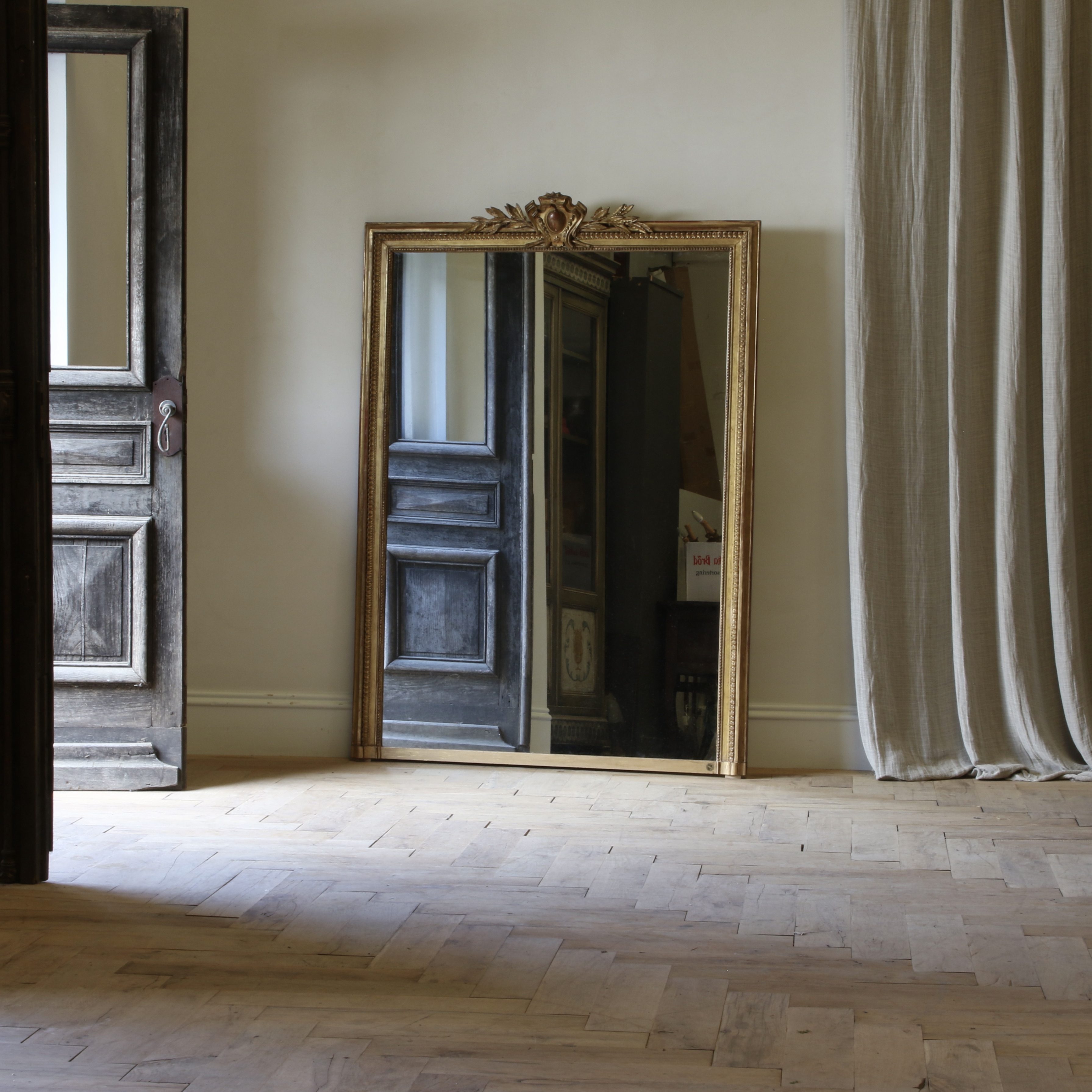 A Crested Louis XIV Mirror 