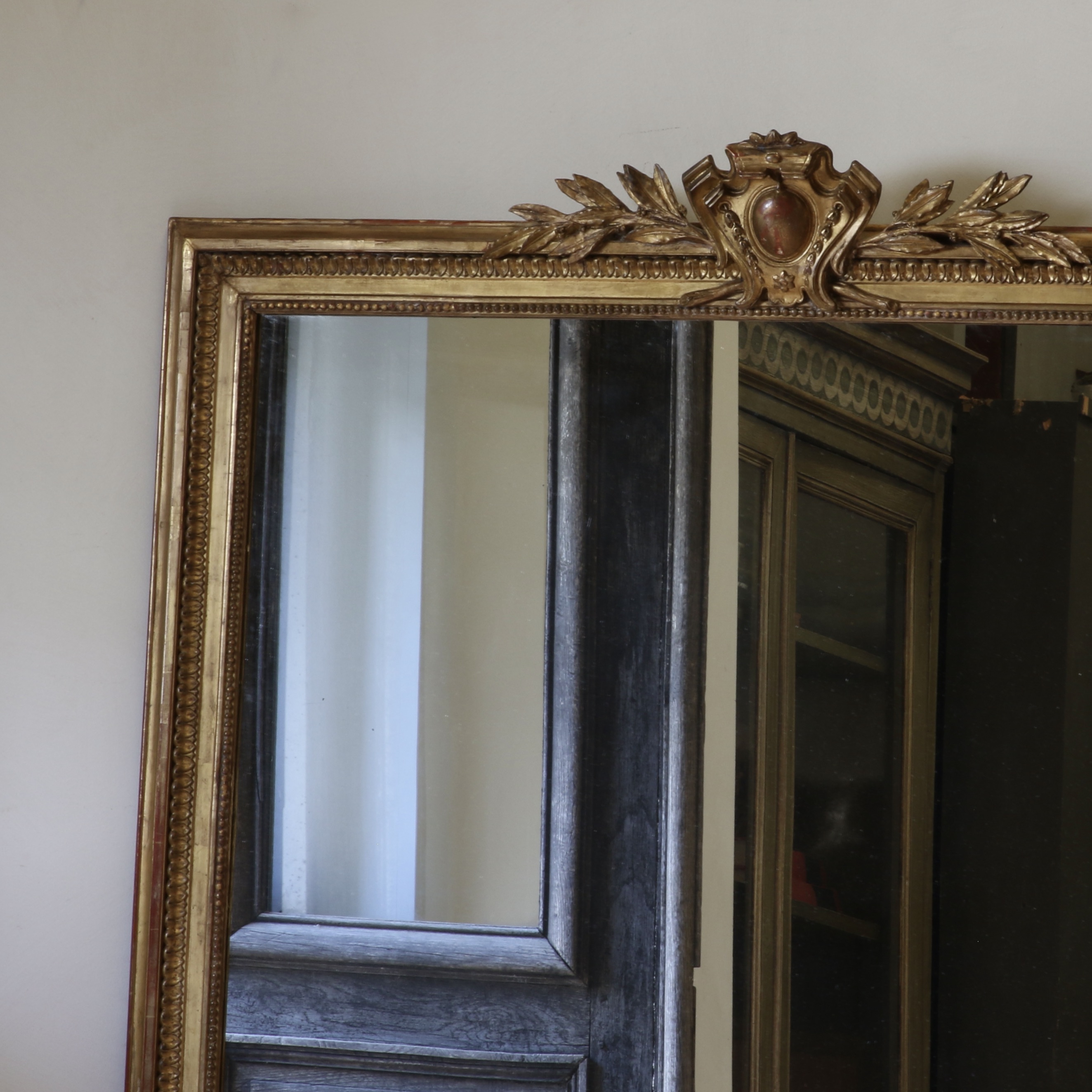 A Crested Louis XlV Mirror 