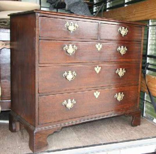 Georgian Oak Chest of Drawers