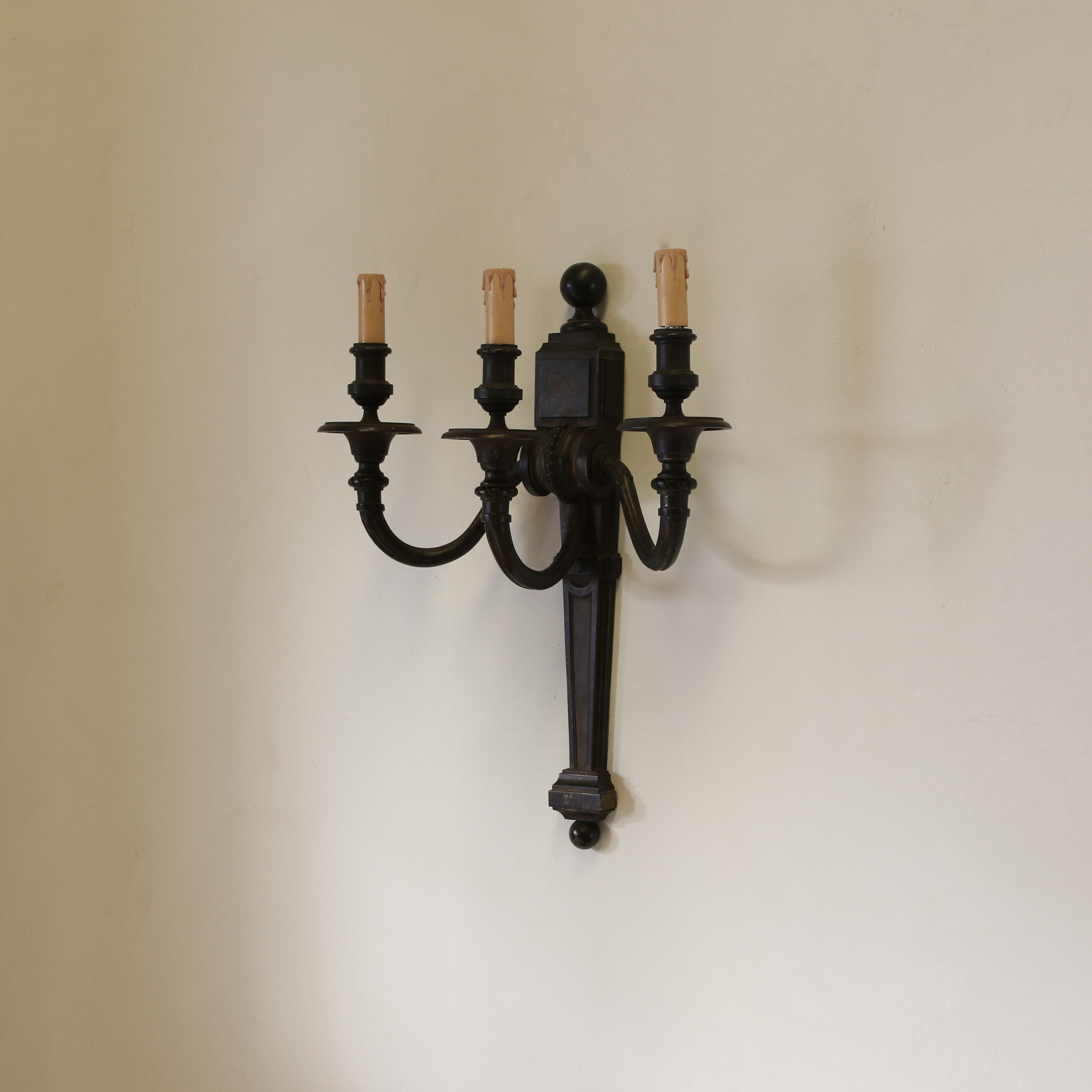 Cast Bronze Wall Sconce