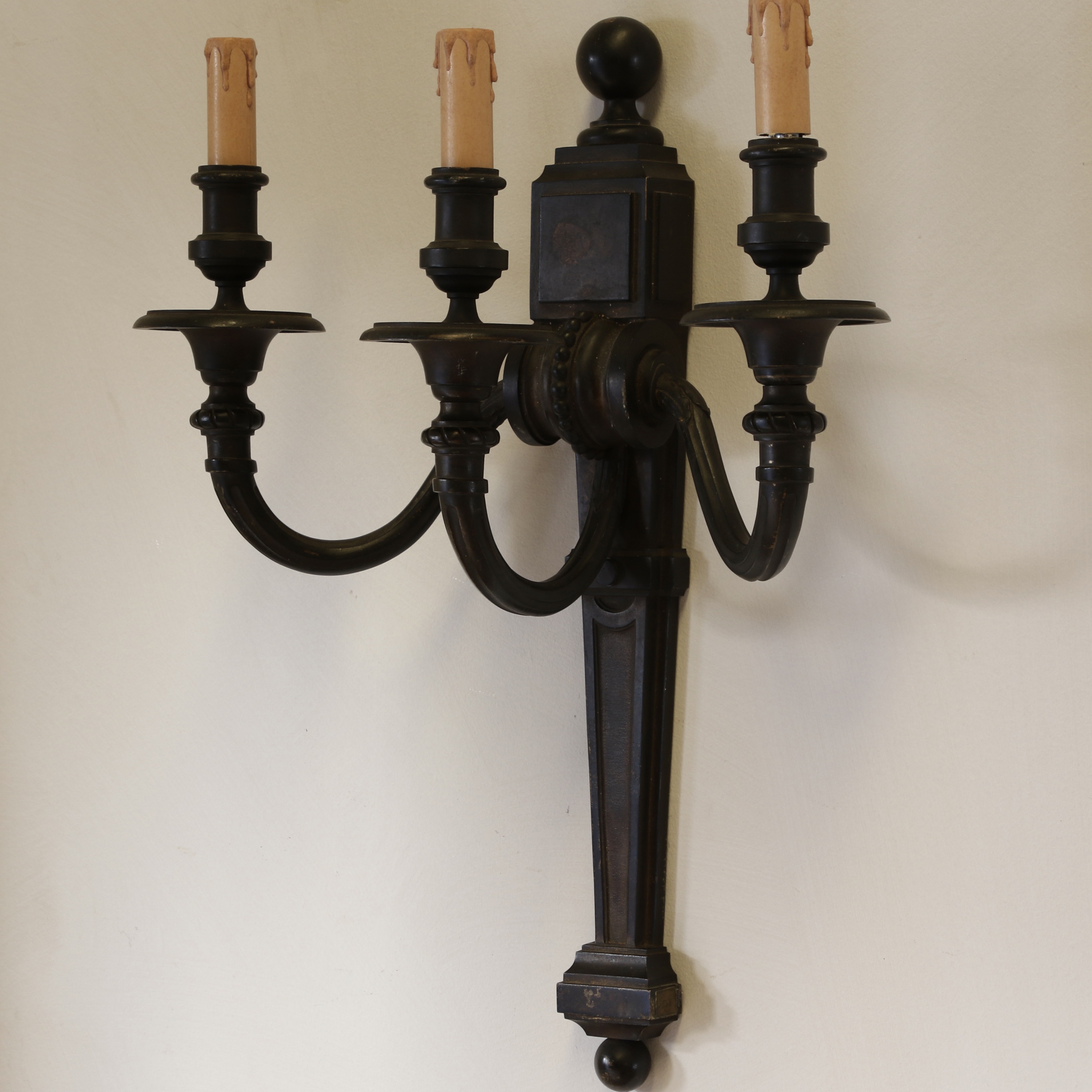 Cast Bronze Wall Sconce
