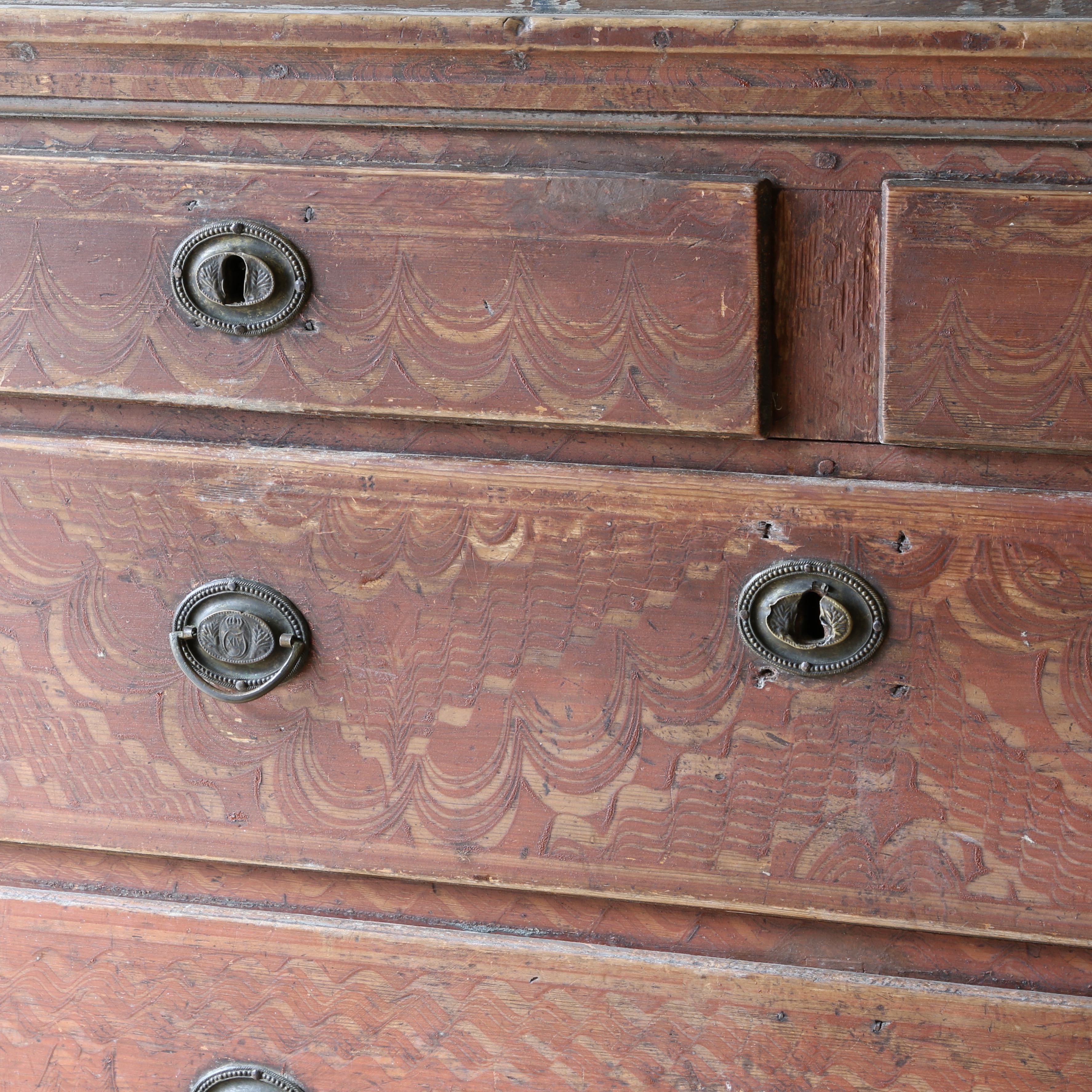 Decorative Swedish Chest of Drawers