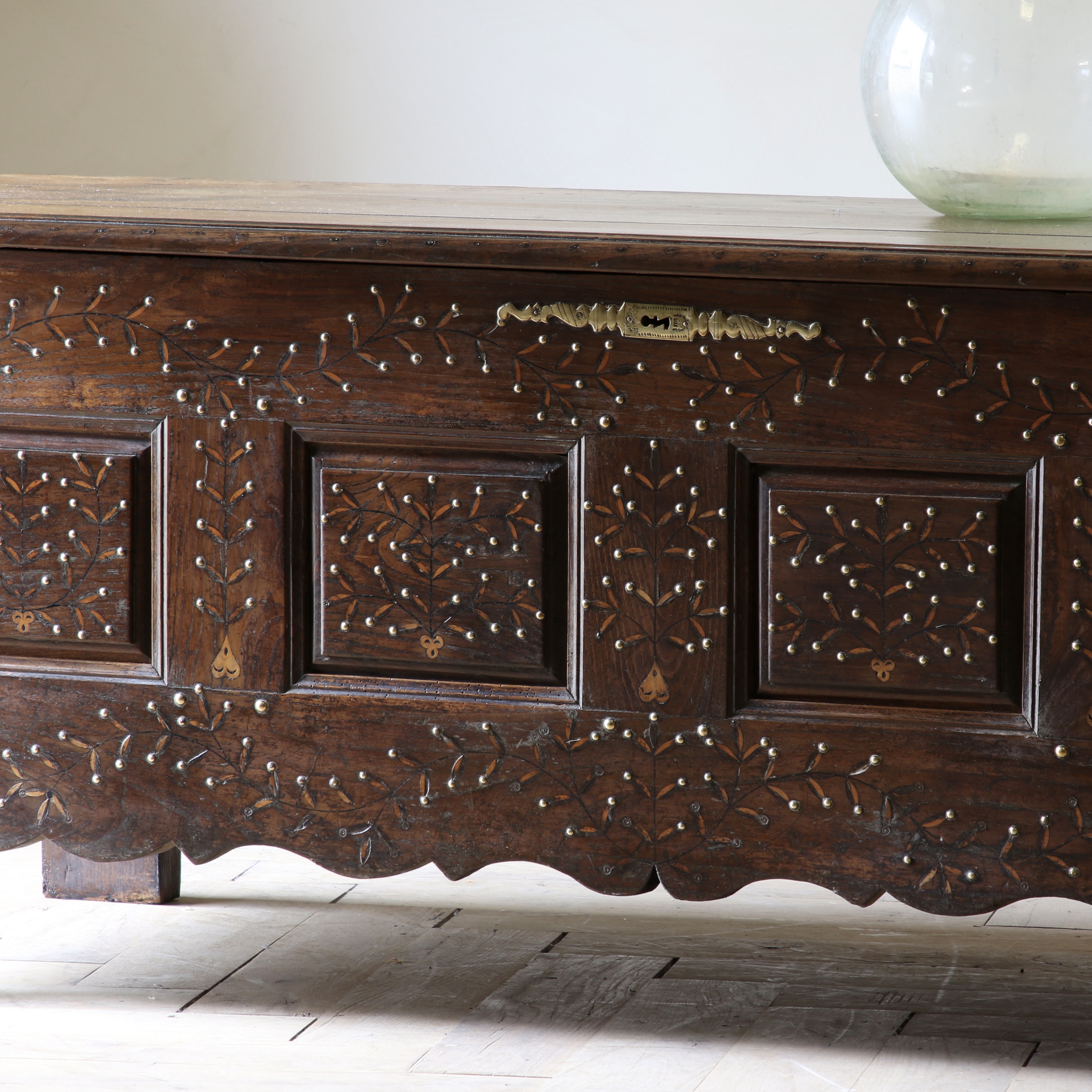 An 18th Century French Coffer/ Wedding Chest