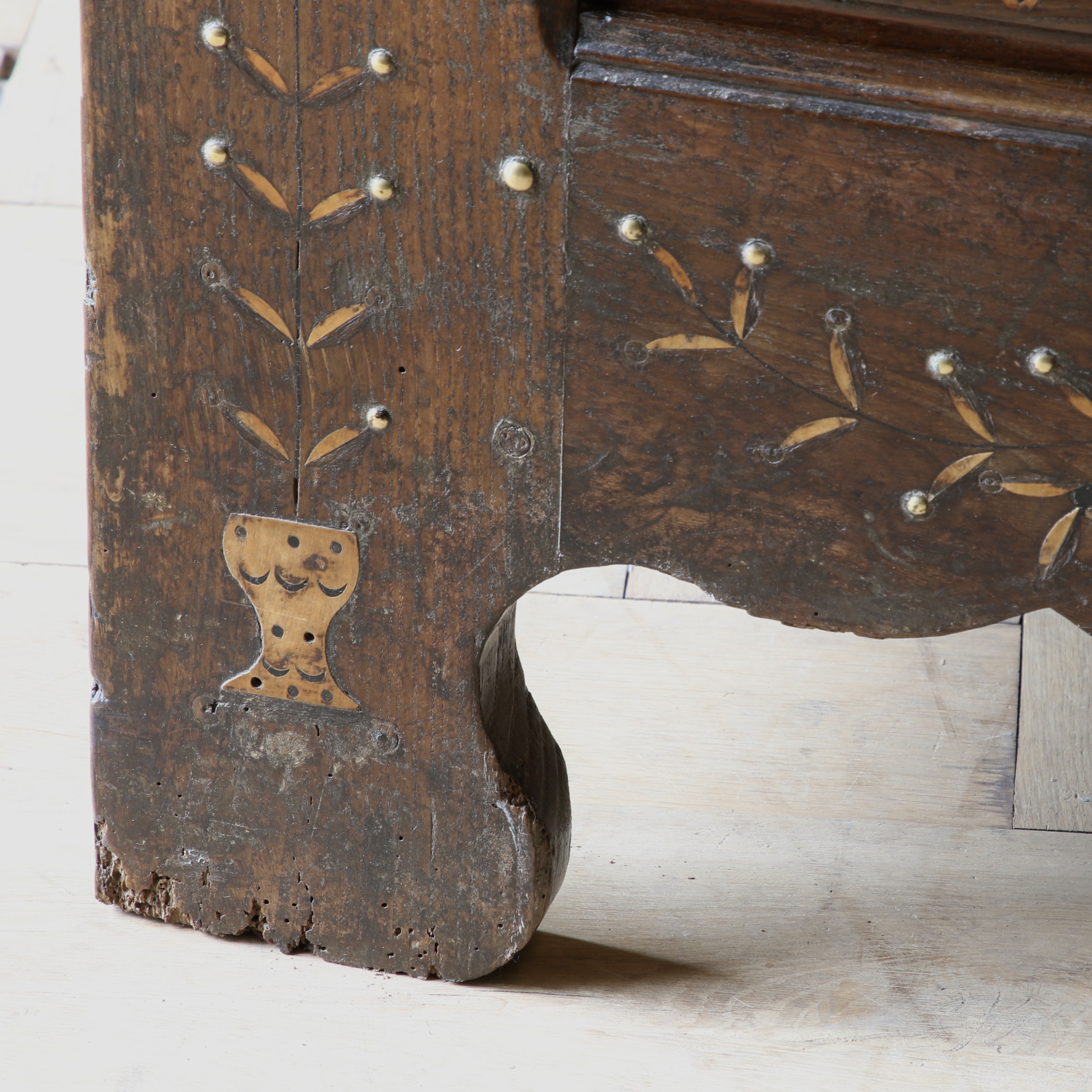 An 18th Century French Coffer/ Wedding Chest