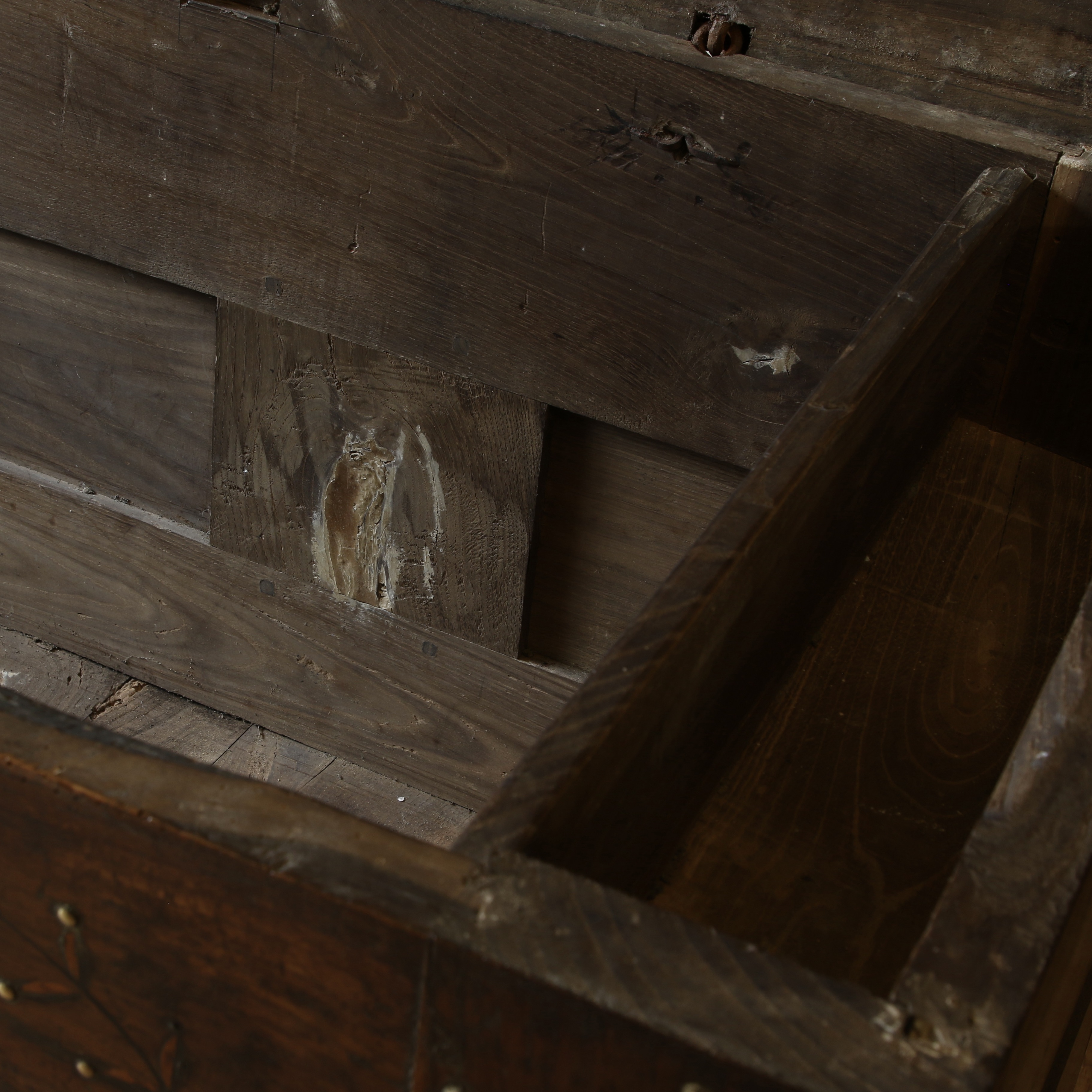 An 18th Century French Coffer/ Wedding Chest