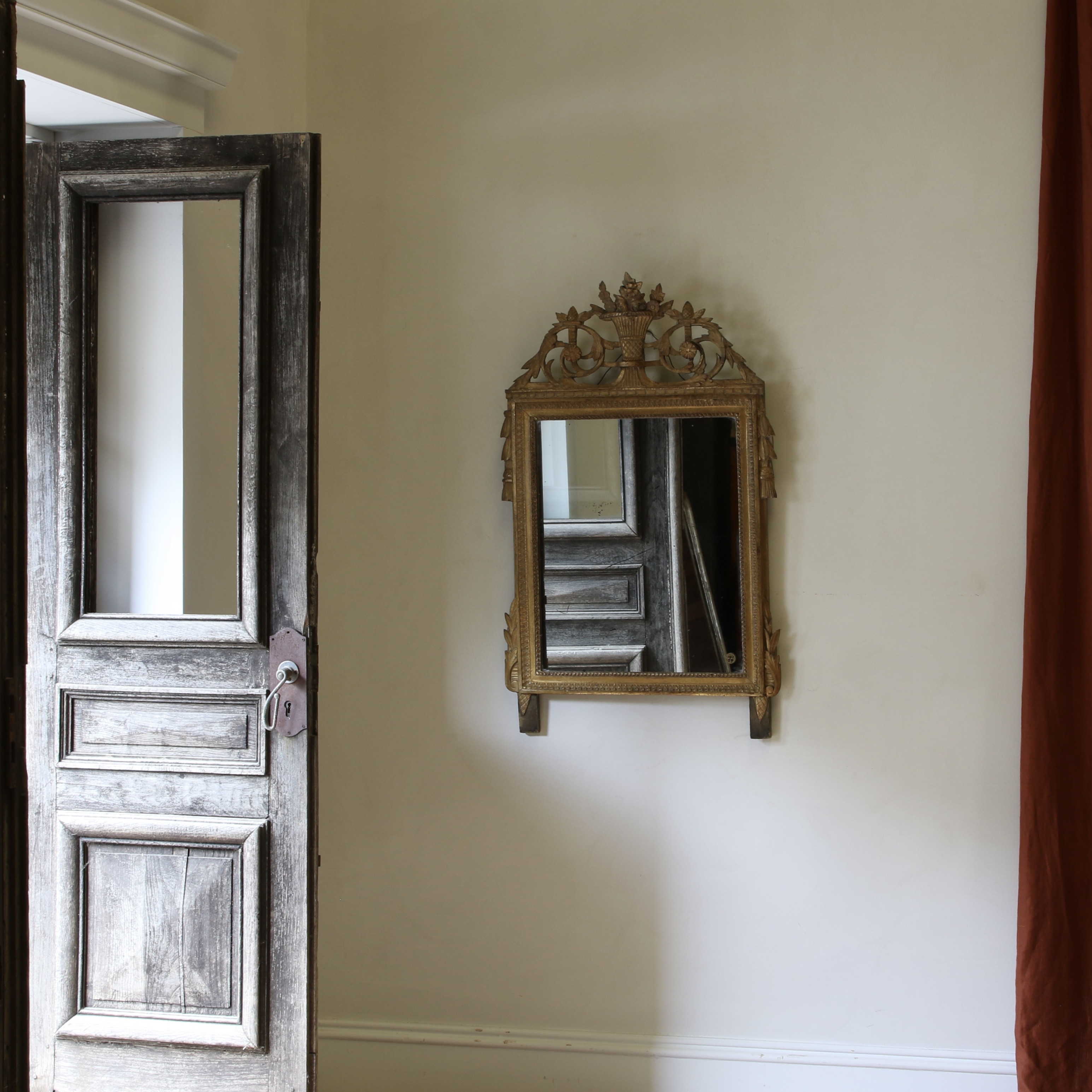 An 18th Century French Decorative Mirror
