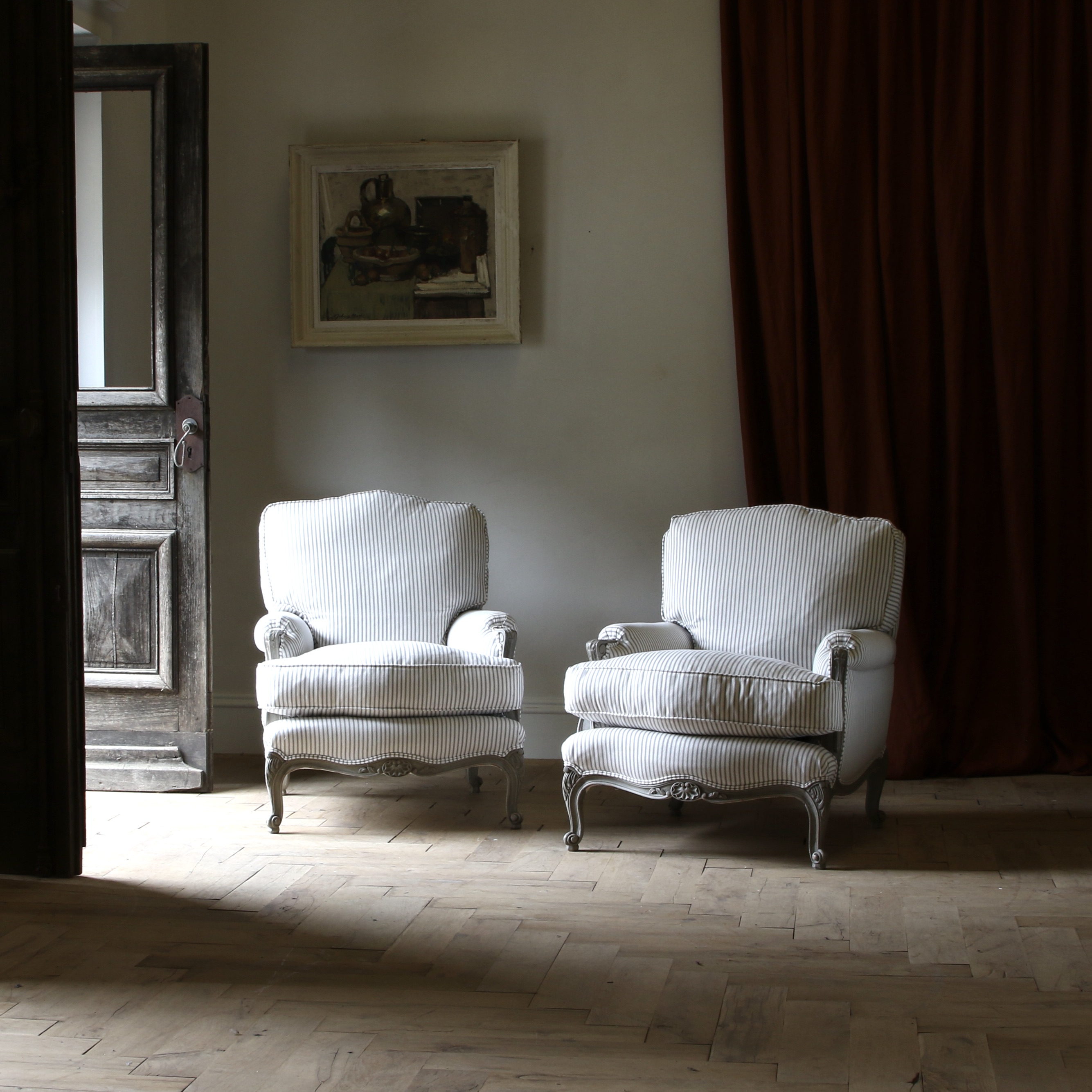 141-60 - Pair of Louis XV Armchairs