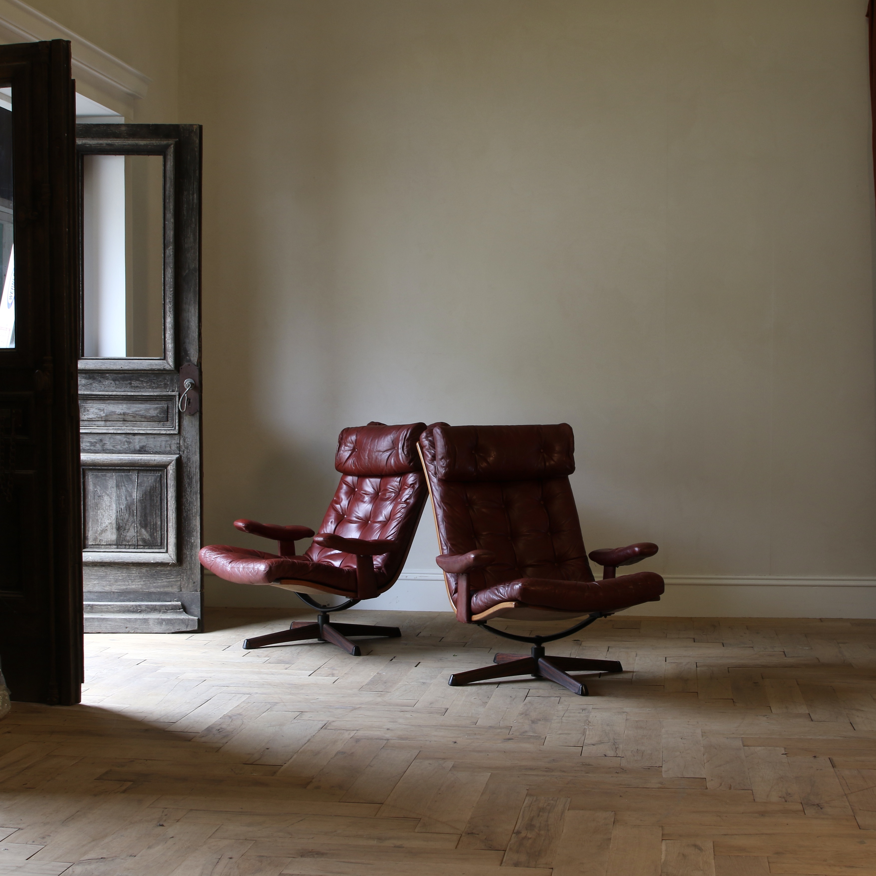 A Pair of Mid-Century Armchairs