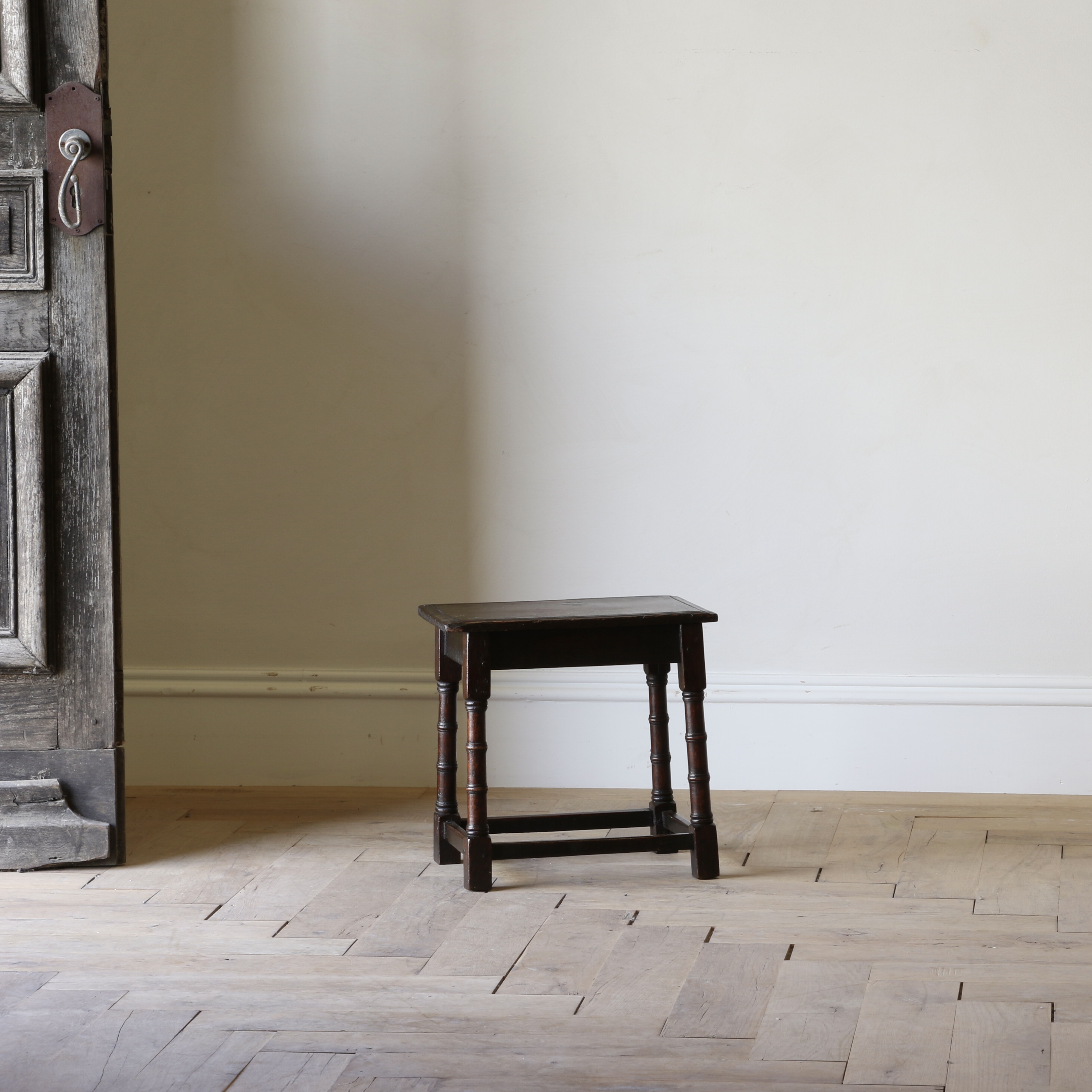 English Oak Jointed Stool