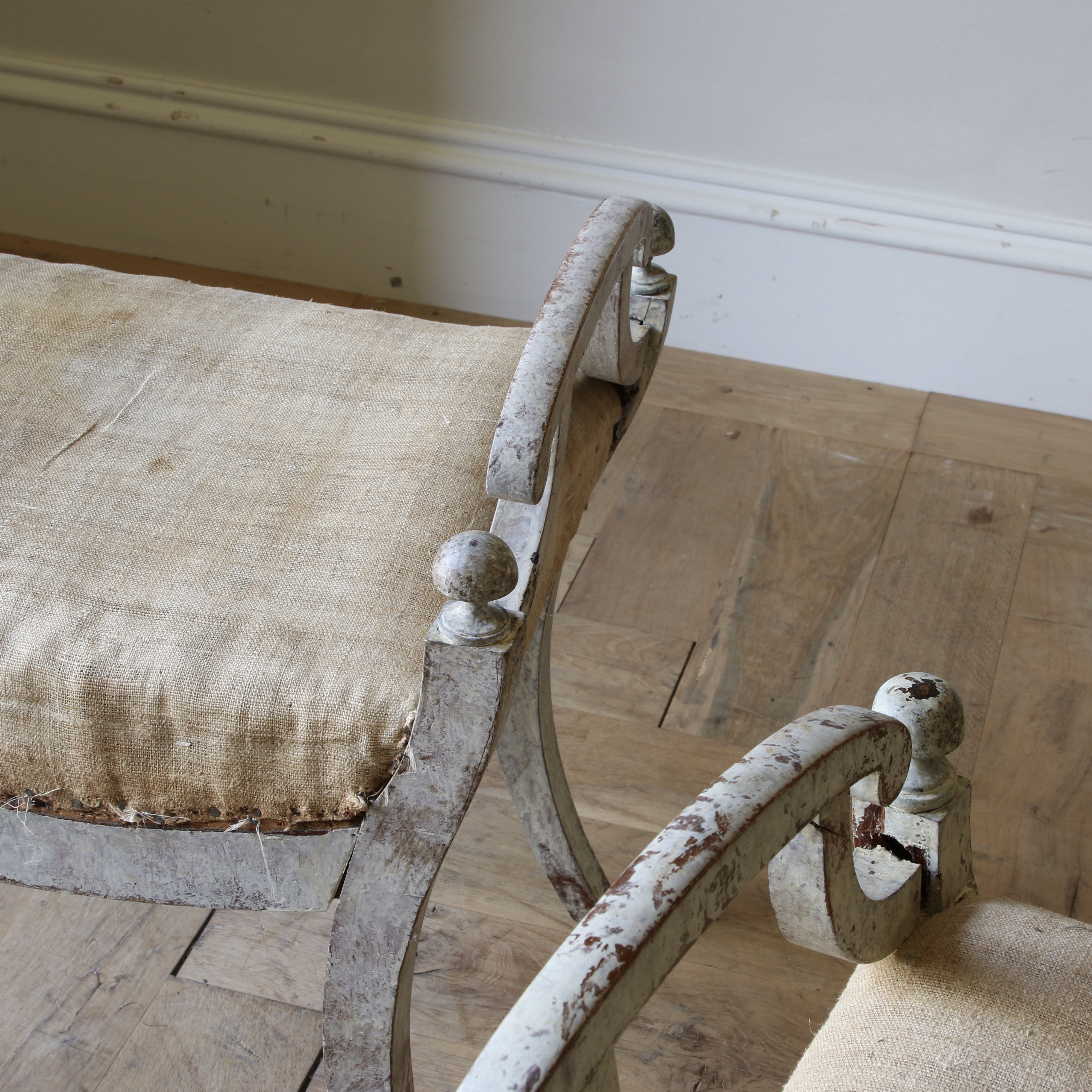 Pair of Swedish Footstools