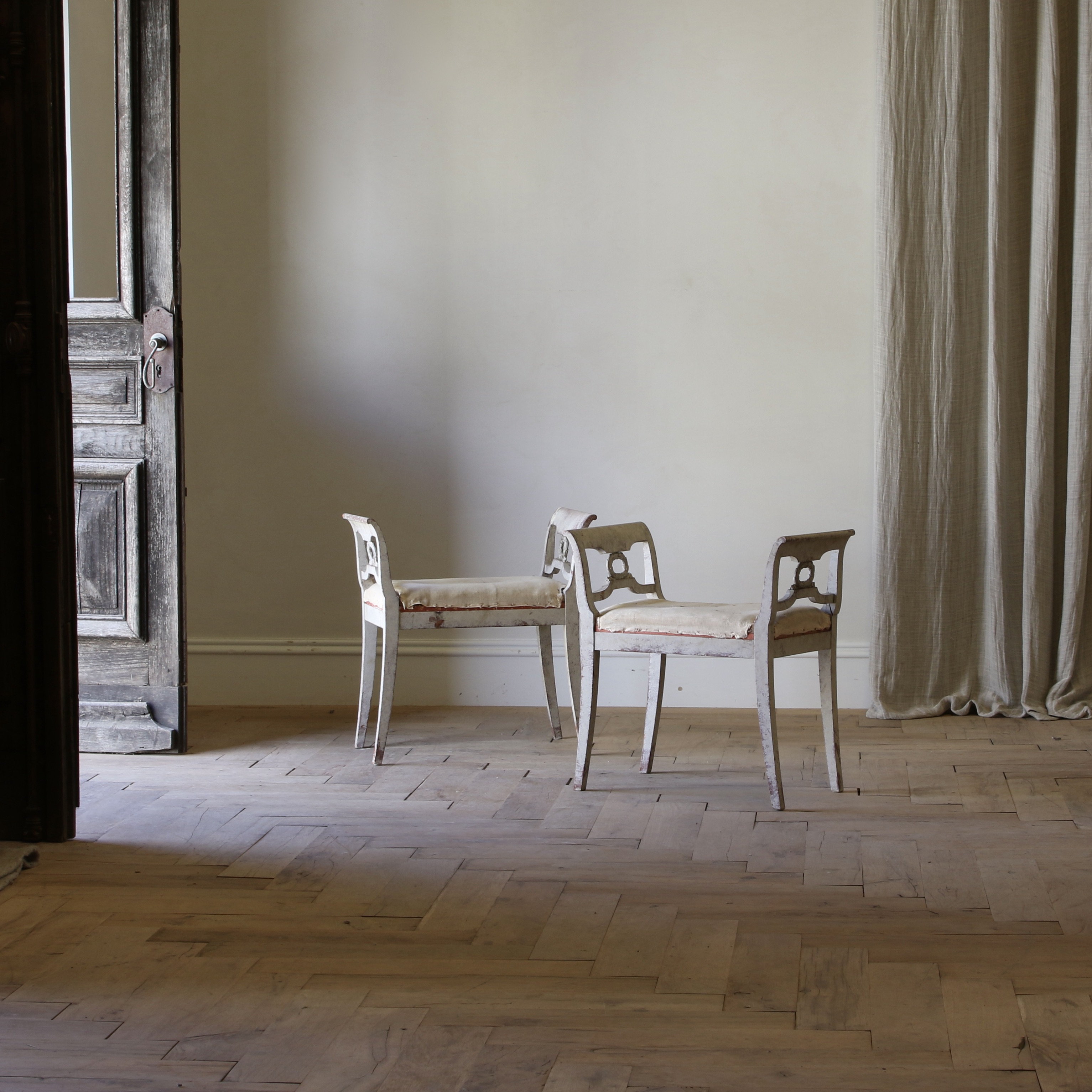 Pair of Swedish Stools